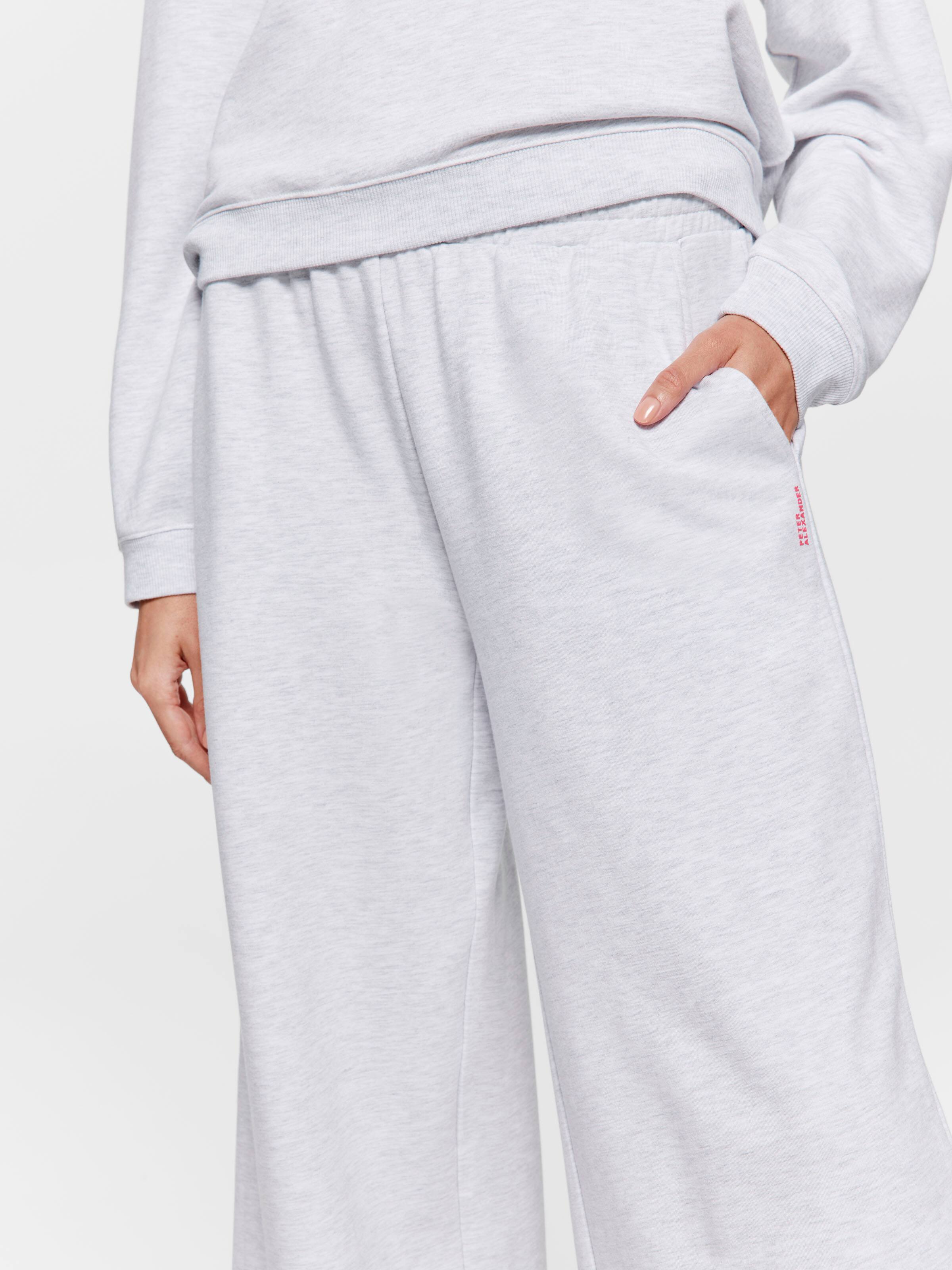 Grey Straight Leg Pj Pant