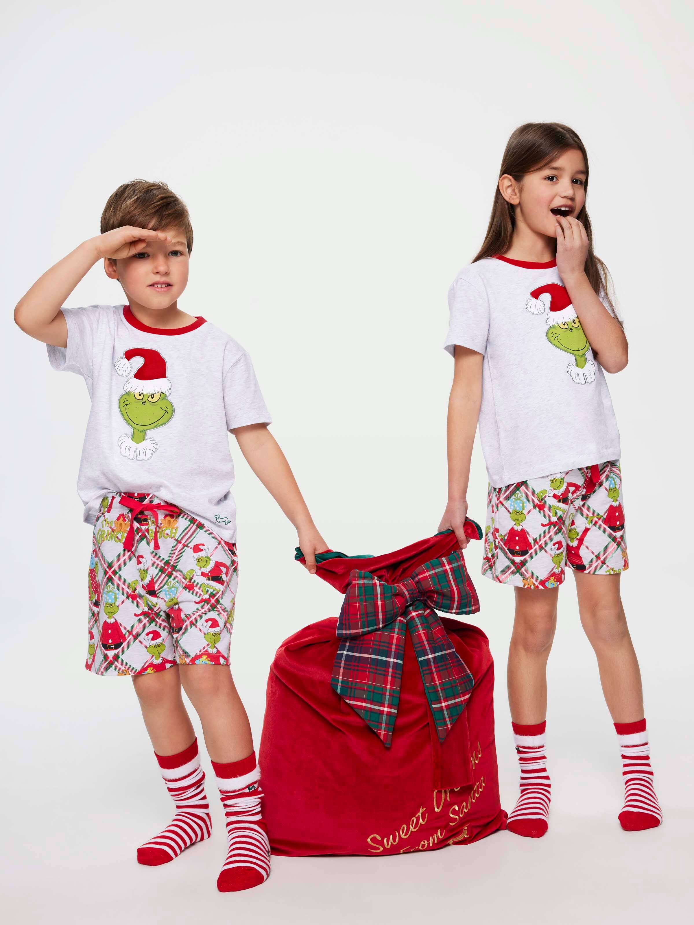 Kids Grinch Pj Short