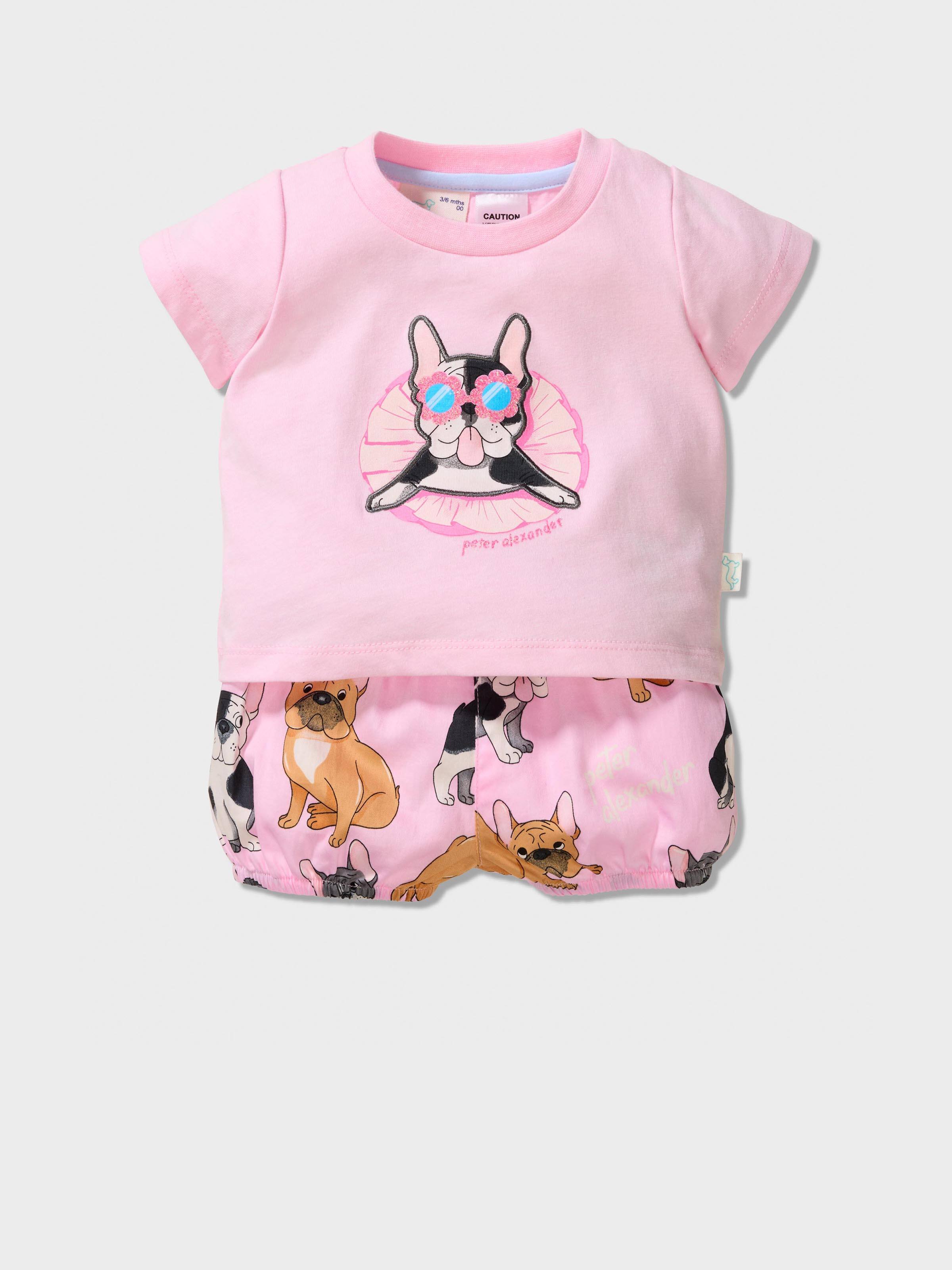 Baby Chic Frenchie Pj Set