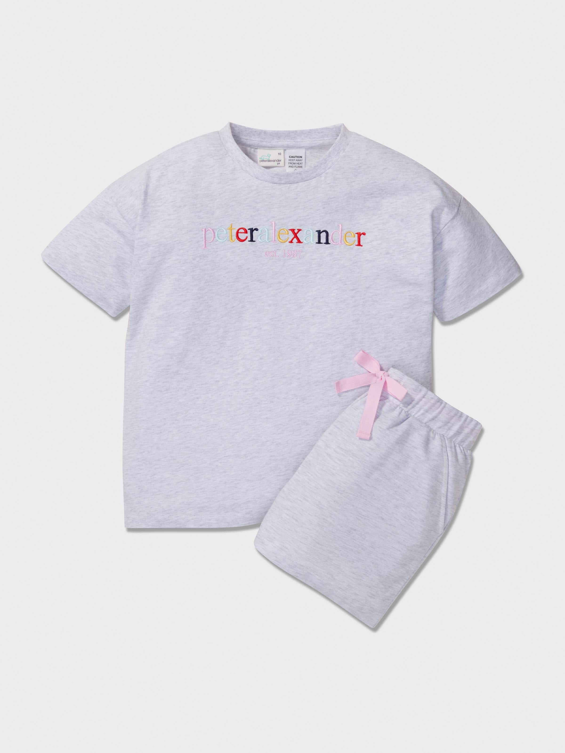 Girls P.A. Grey Heritage Pj Set