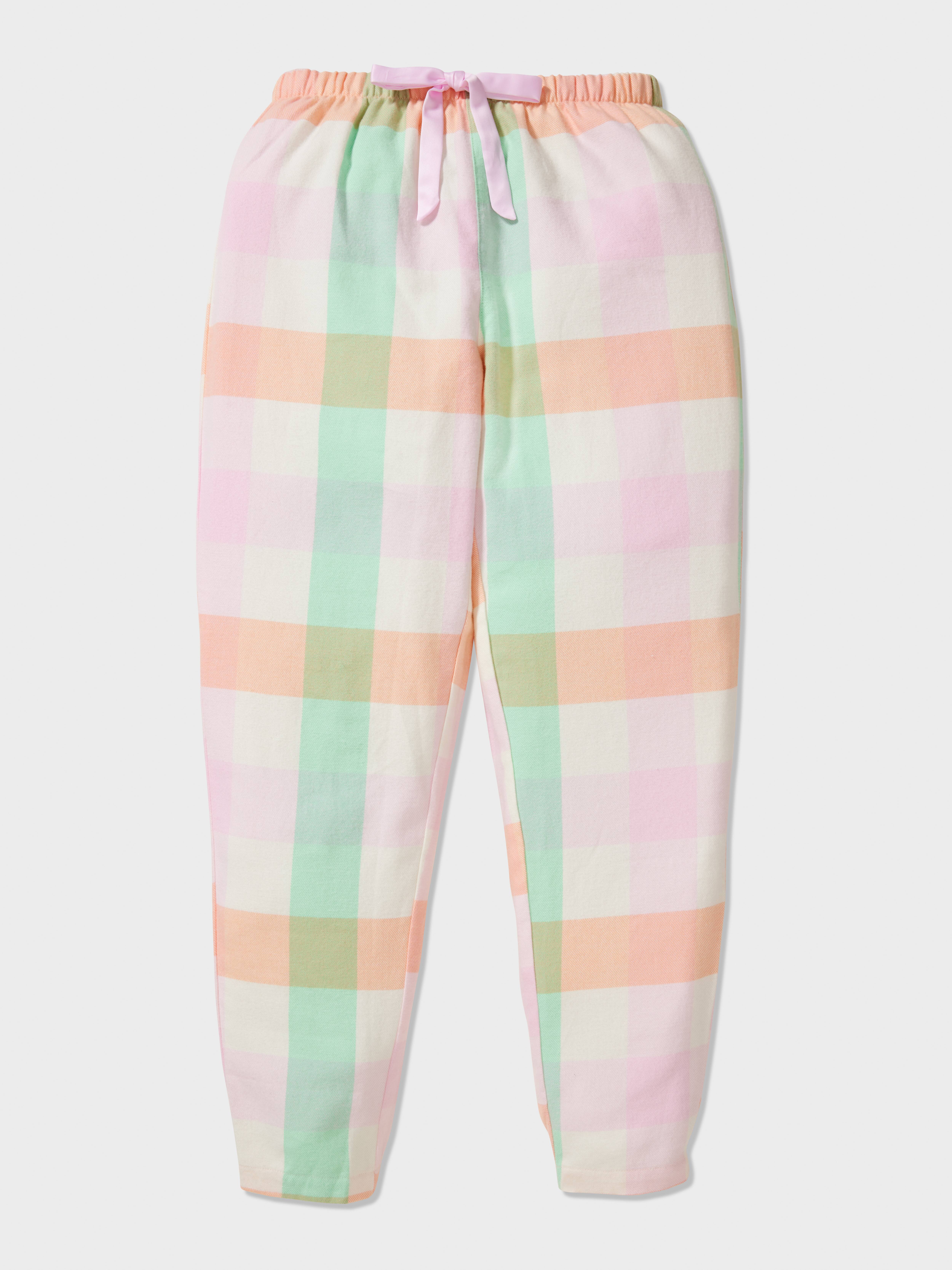 Girls tartan online pyjamas