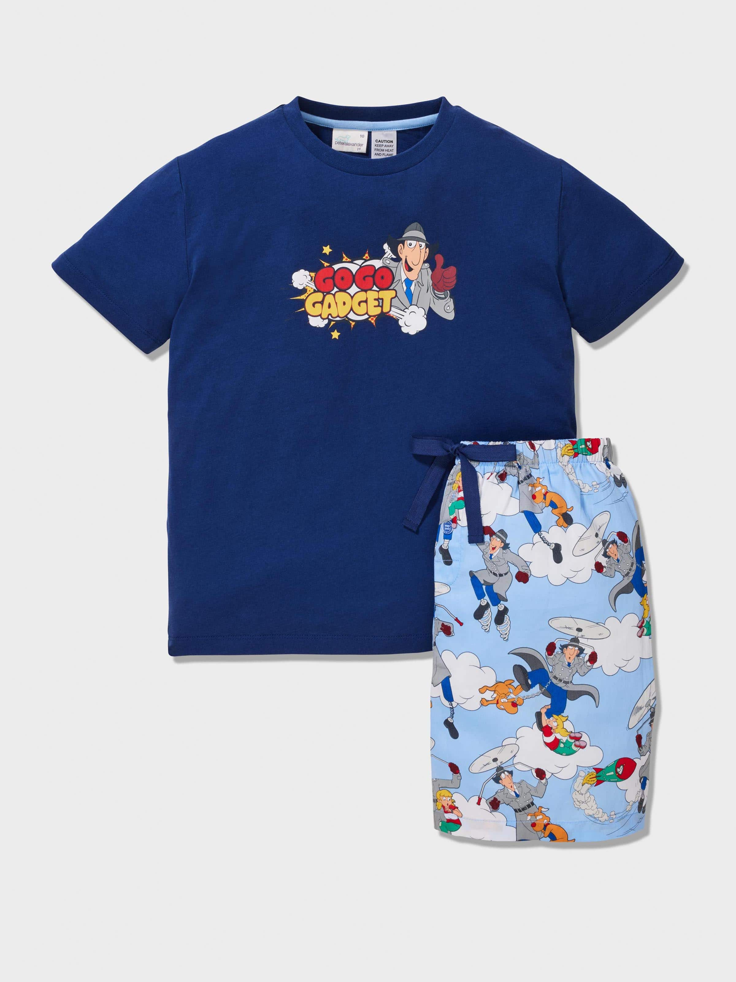 Boys Inspector Gadget Pj Set Peter Alexander Online