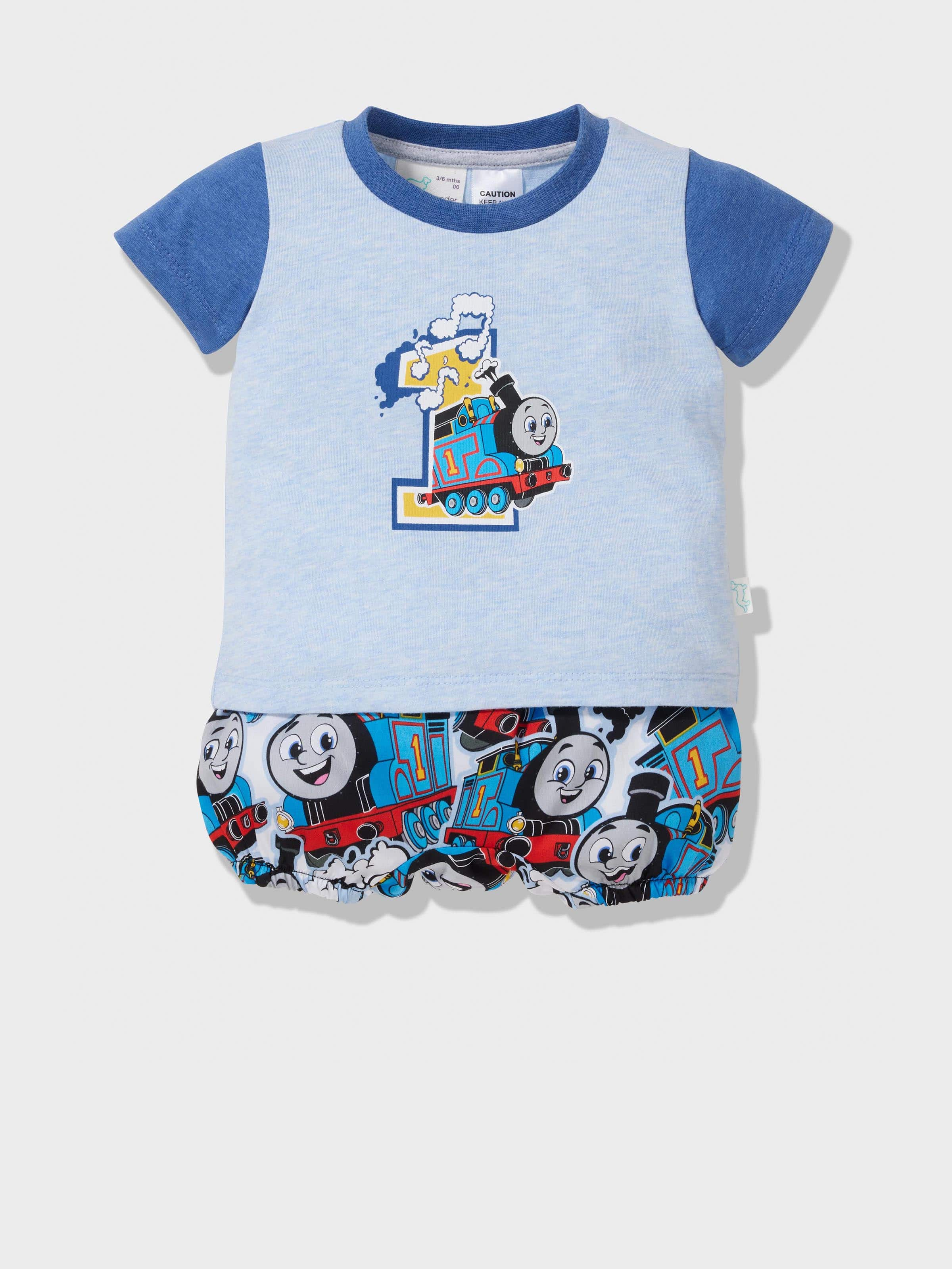 Baby Thomas The Tank Engine Pj Set