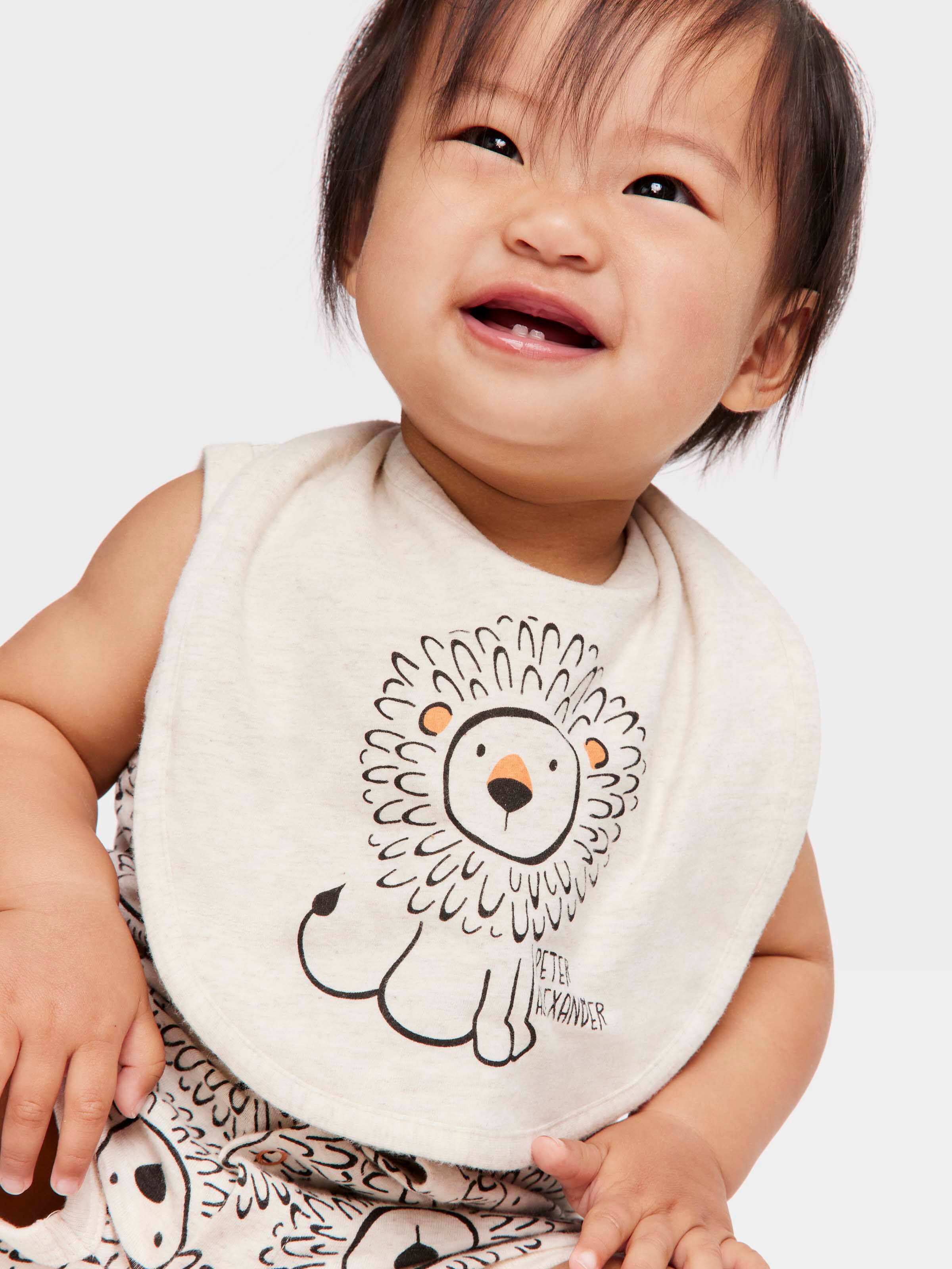Baby Organic Lion Bib