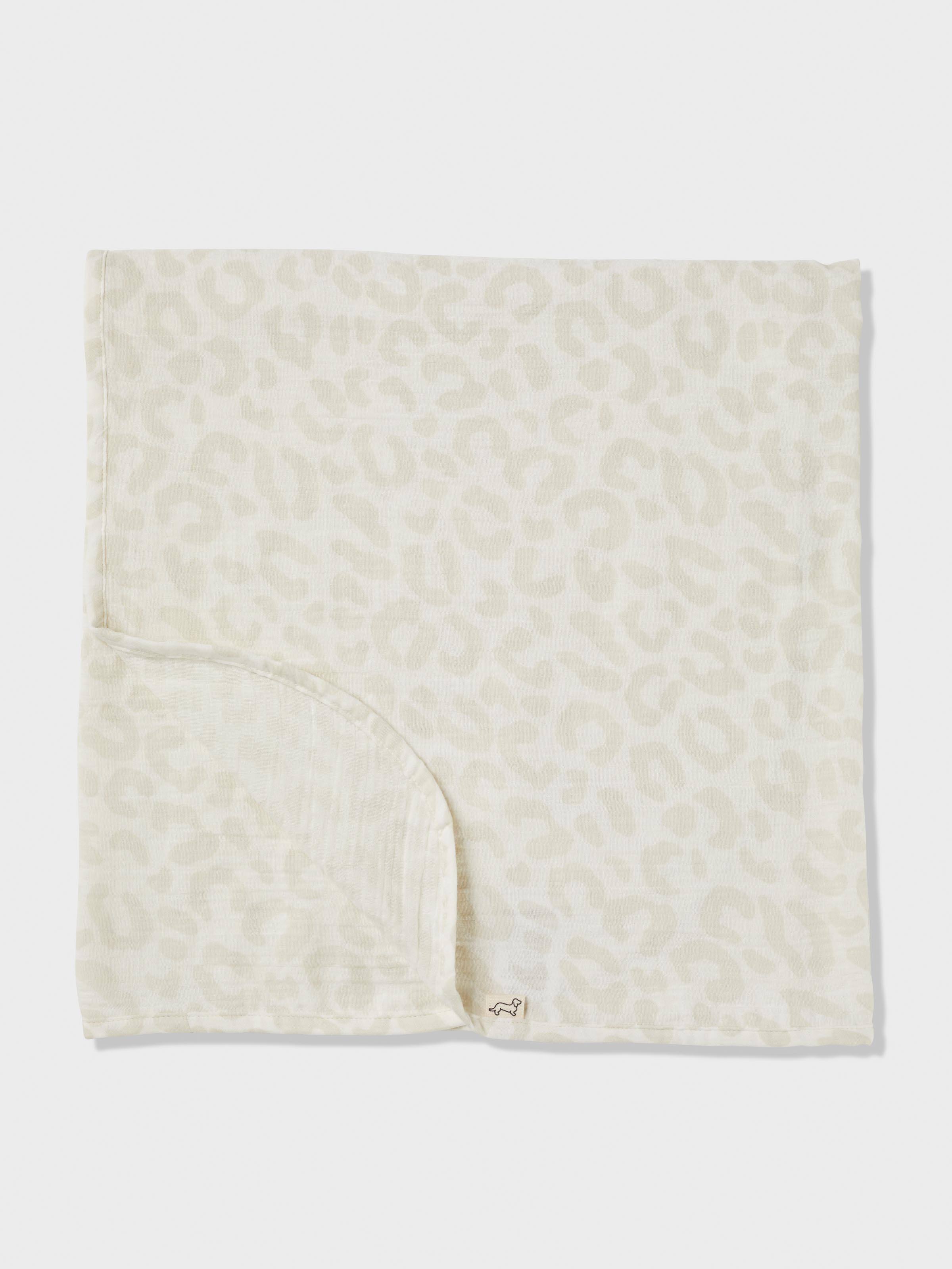 Baby Organics Tonal Leopard Blanket
