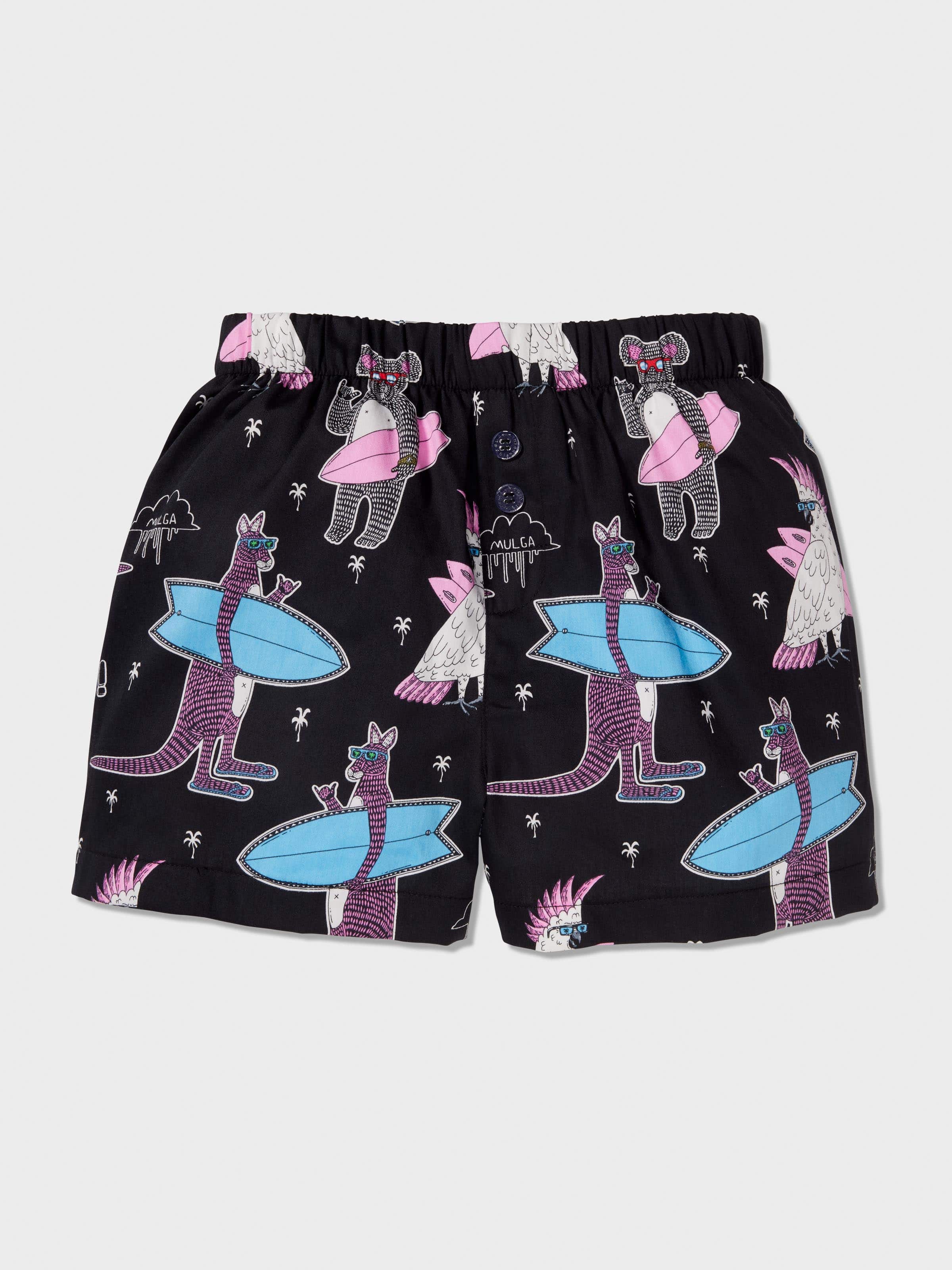 Jnr Boys Mulga Print Pj Set