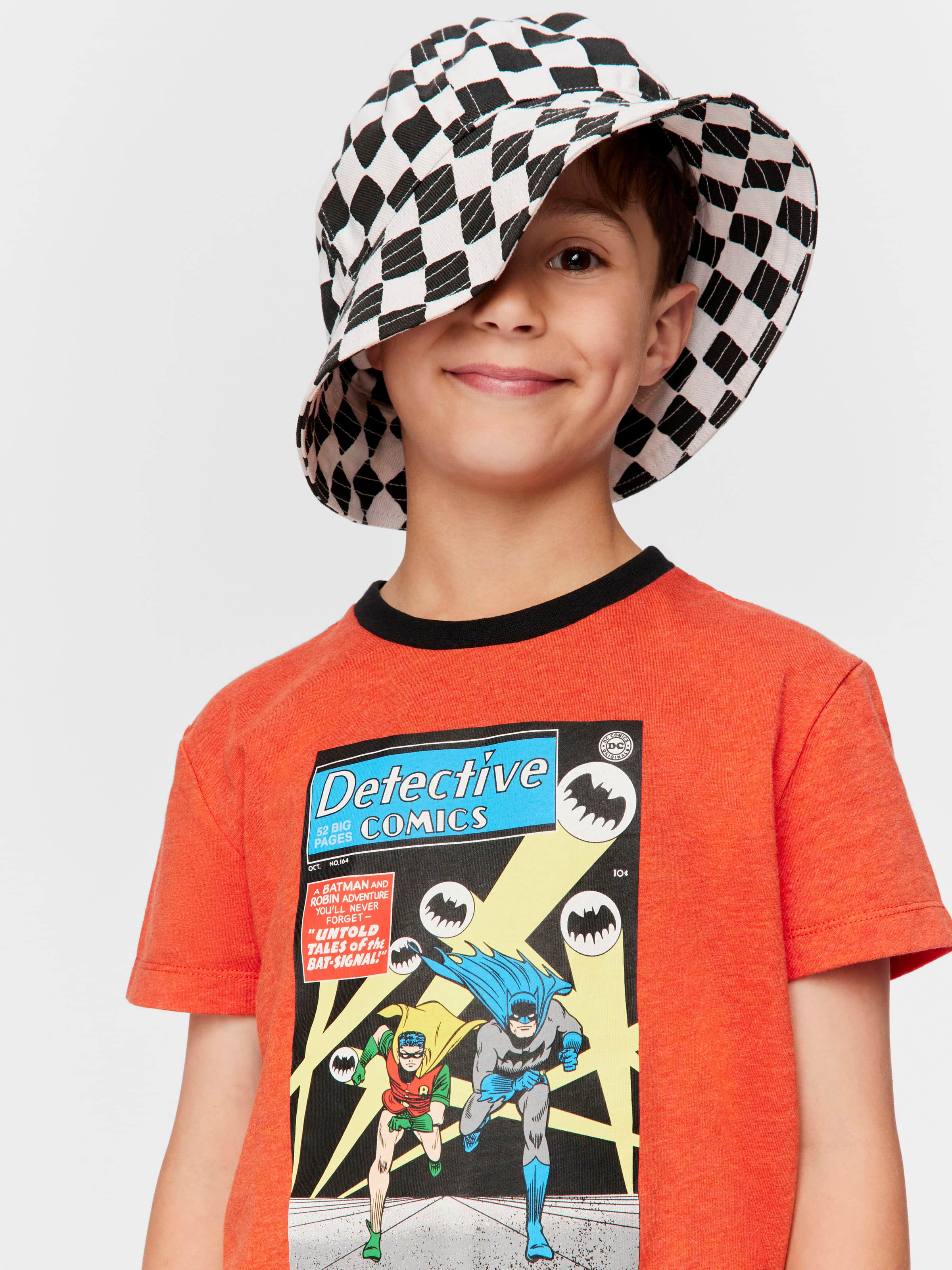Jnr Boys Batman Comic Pj Set