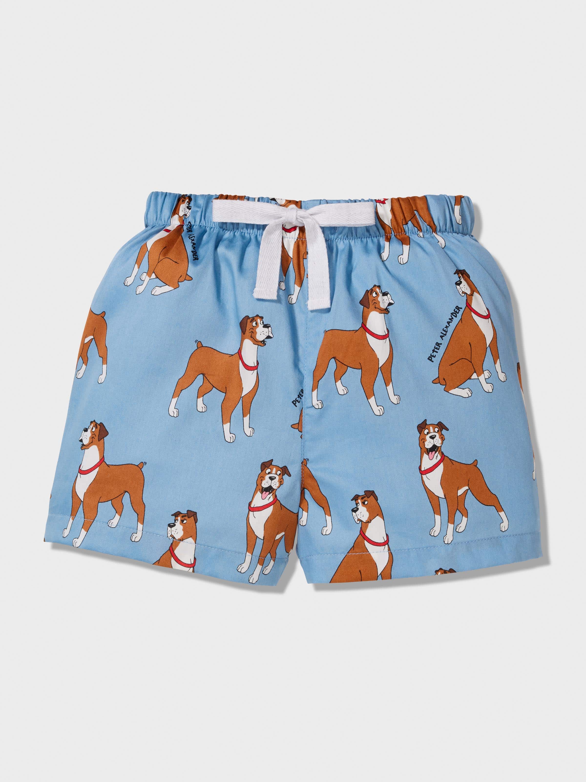 Jnr Boys Boxer Dogs Pj Set