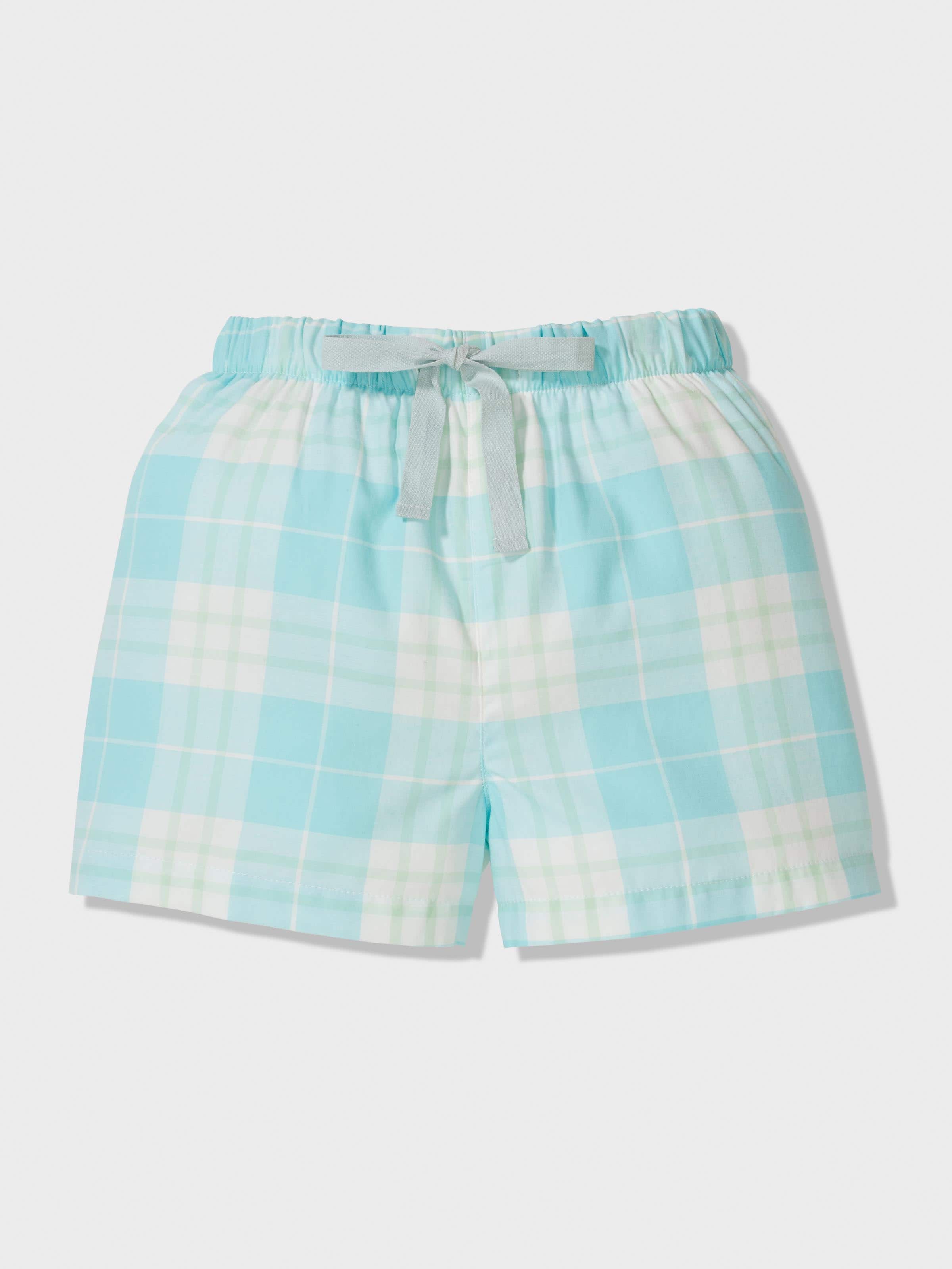 Jnr Boys Light Check Pj Set