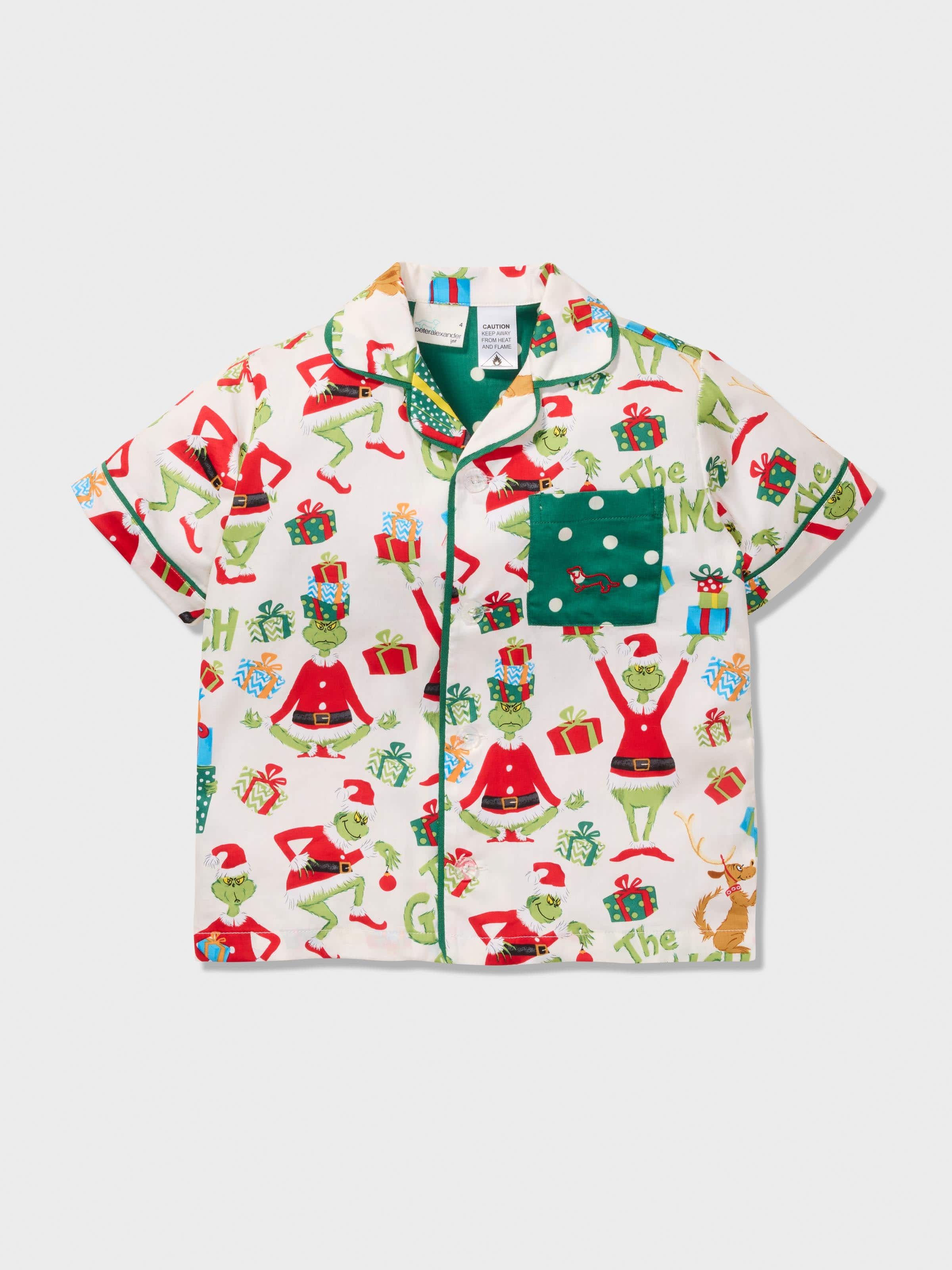 Grinch pyjamas peter online alexander