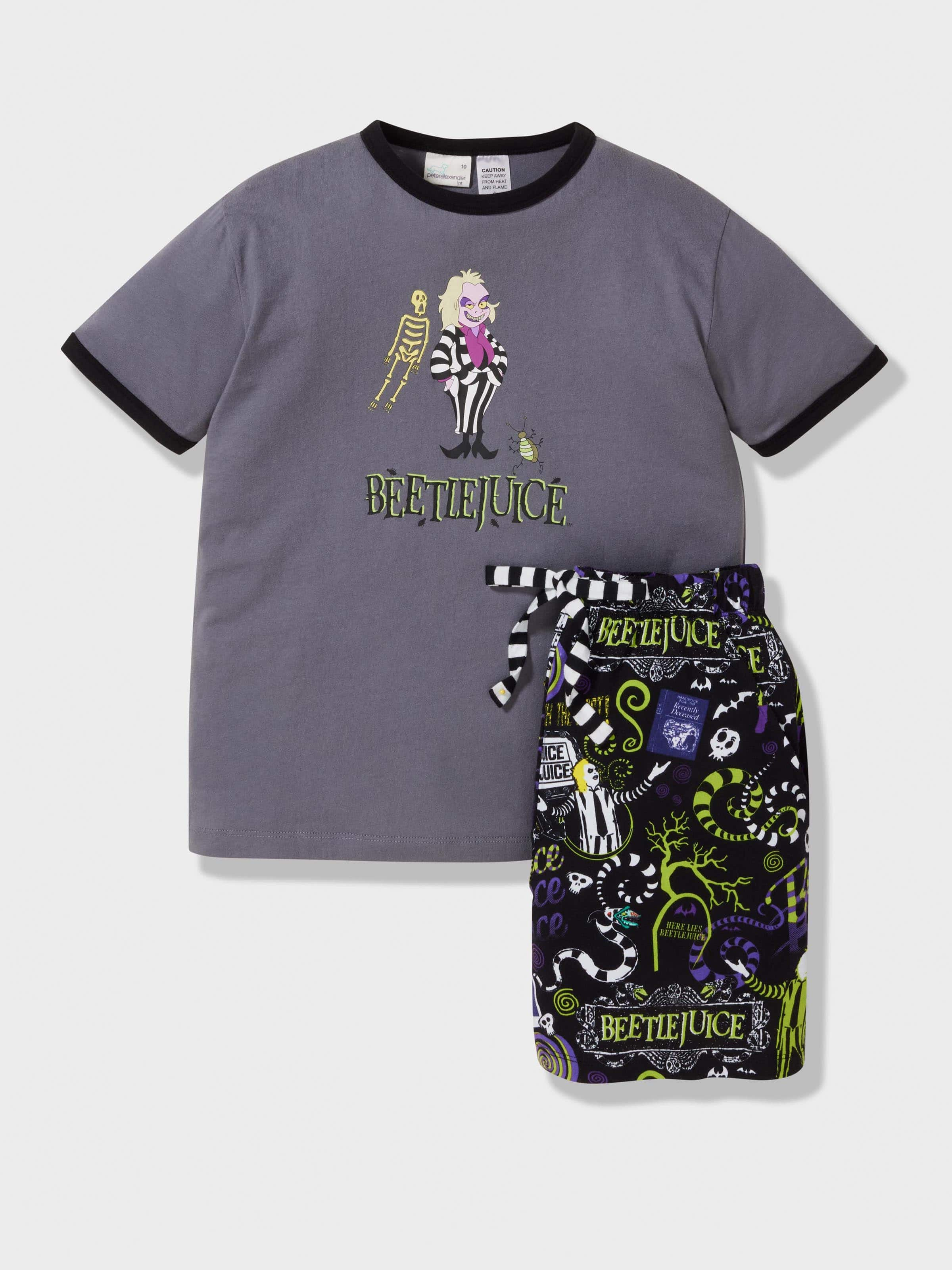 Boys Bettlejuice Pj Set