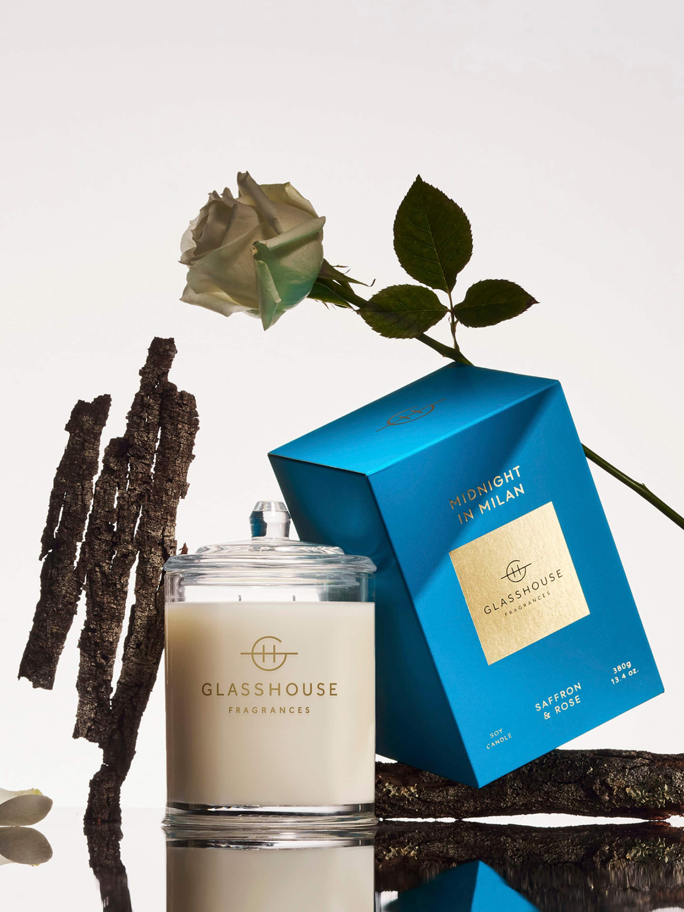 Glasshouse Fragrances Soy Candle 380G