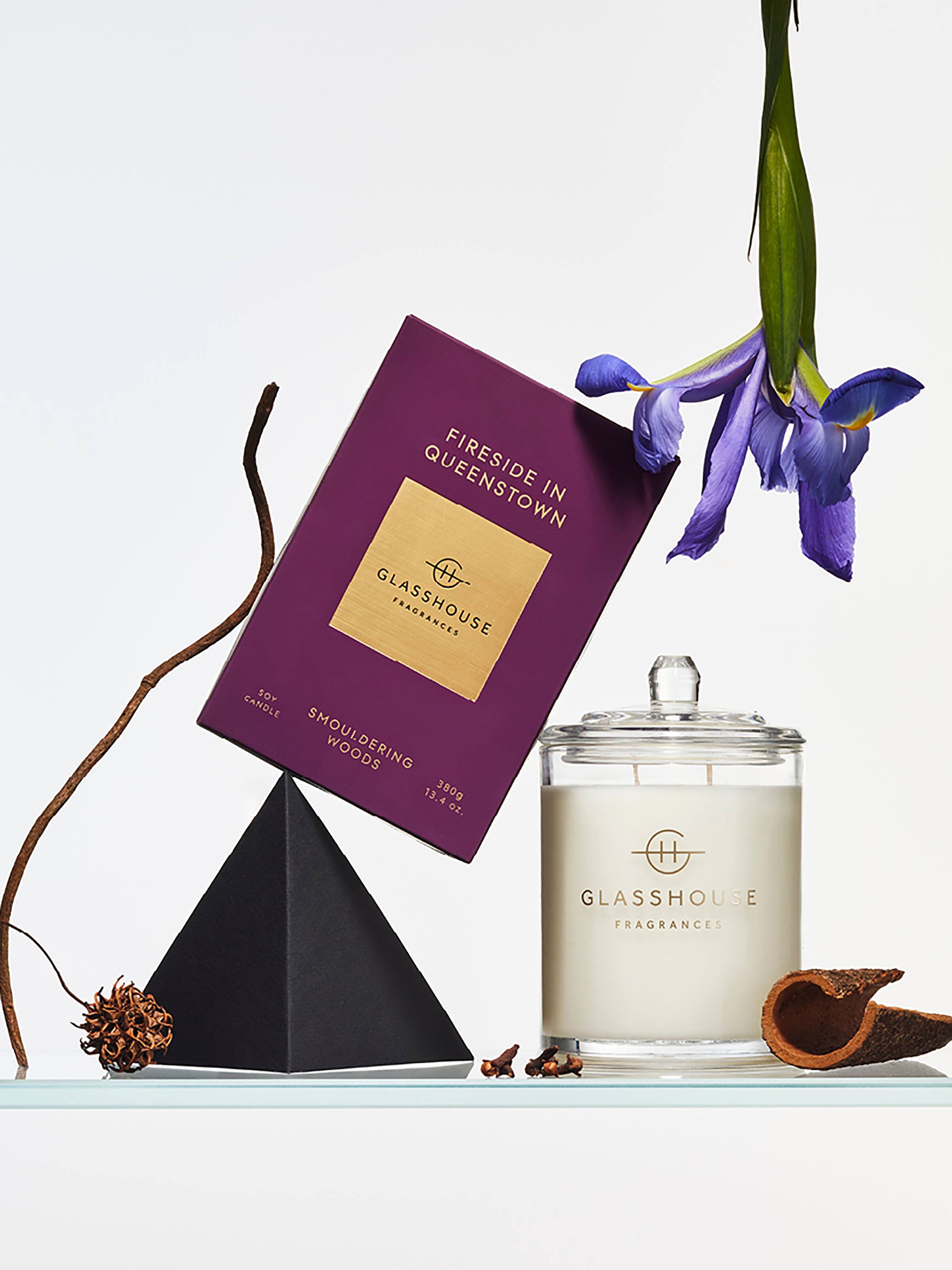 Glasshouse Fragrances Soy Candle 380G