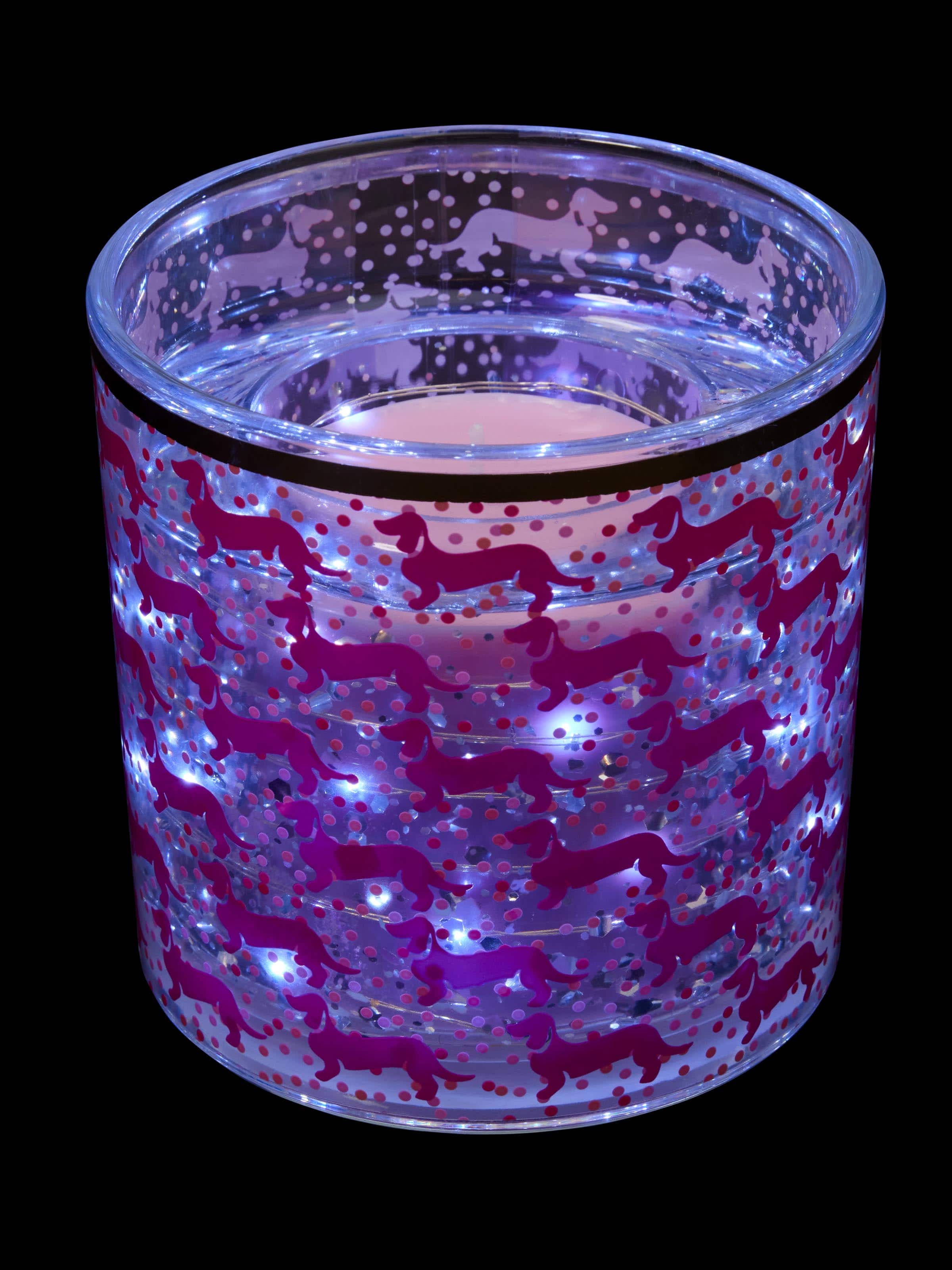 Penny Logo Light Up Candle