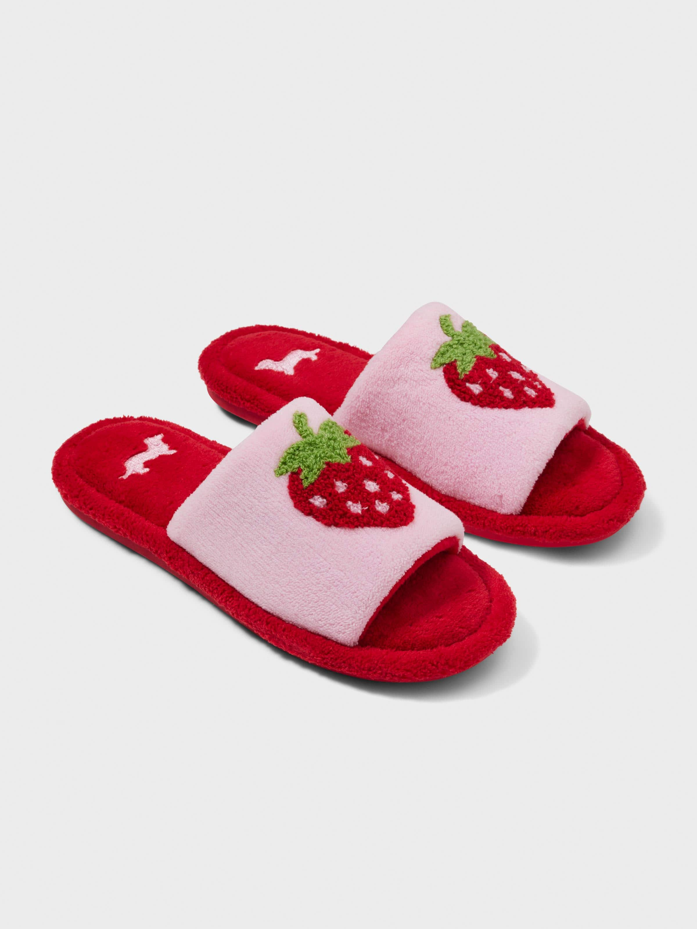 Strawberry Towelling Slide