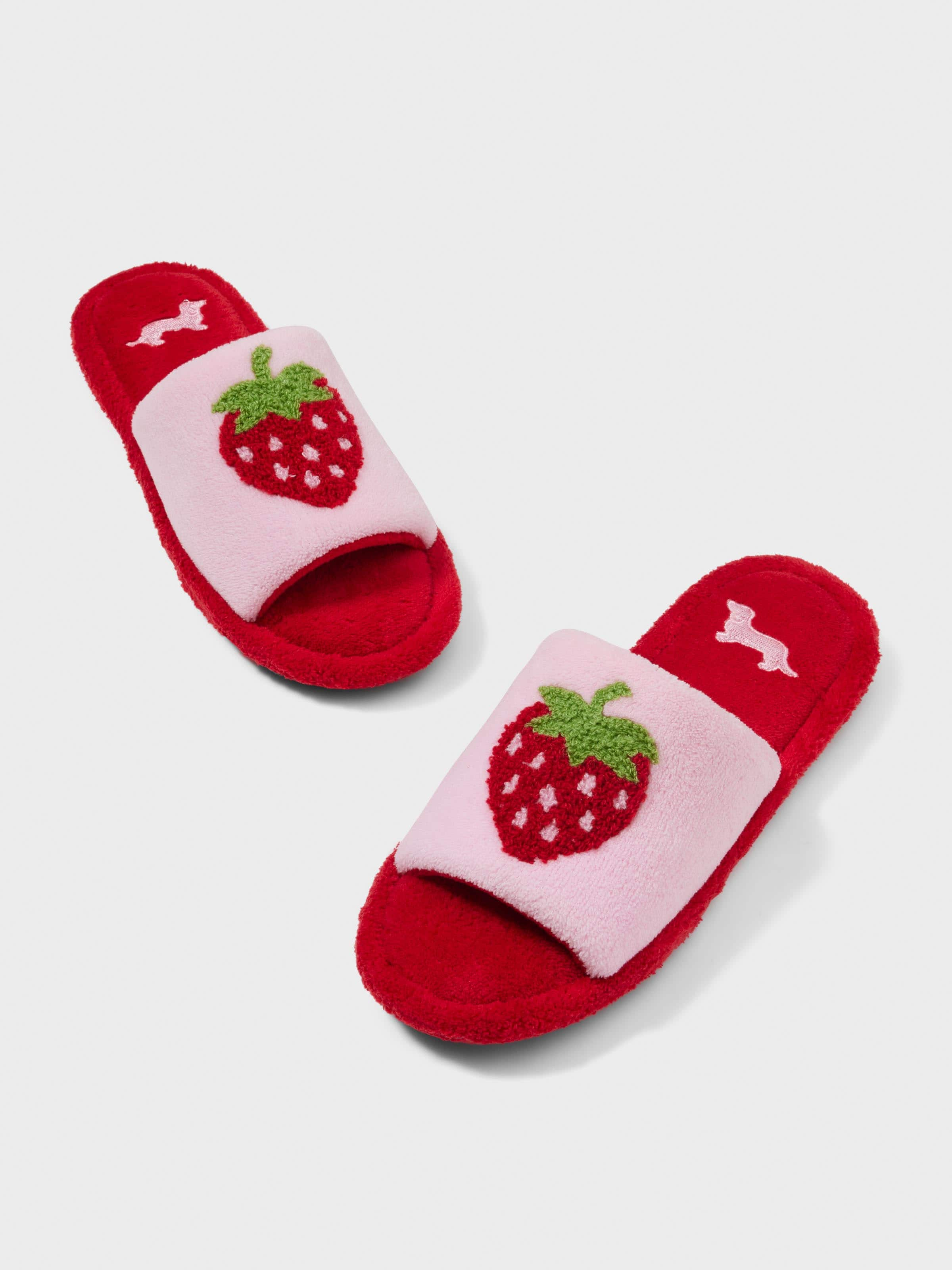 Strawberry Towelling Slide