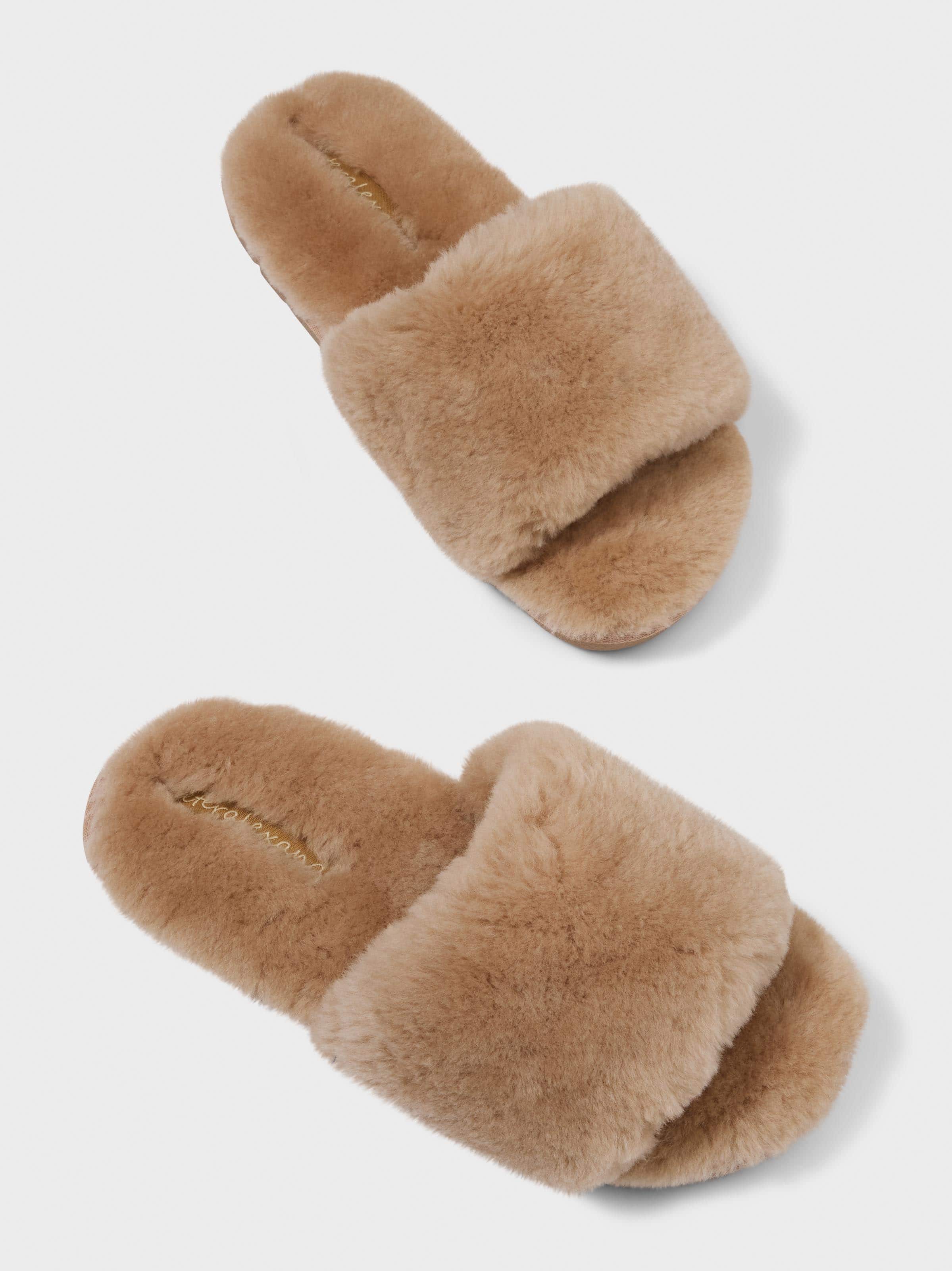 Natural Woolly Slide