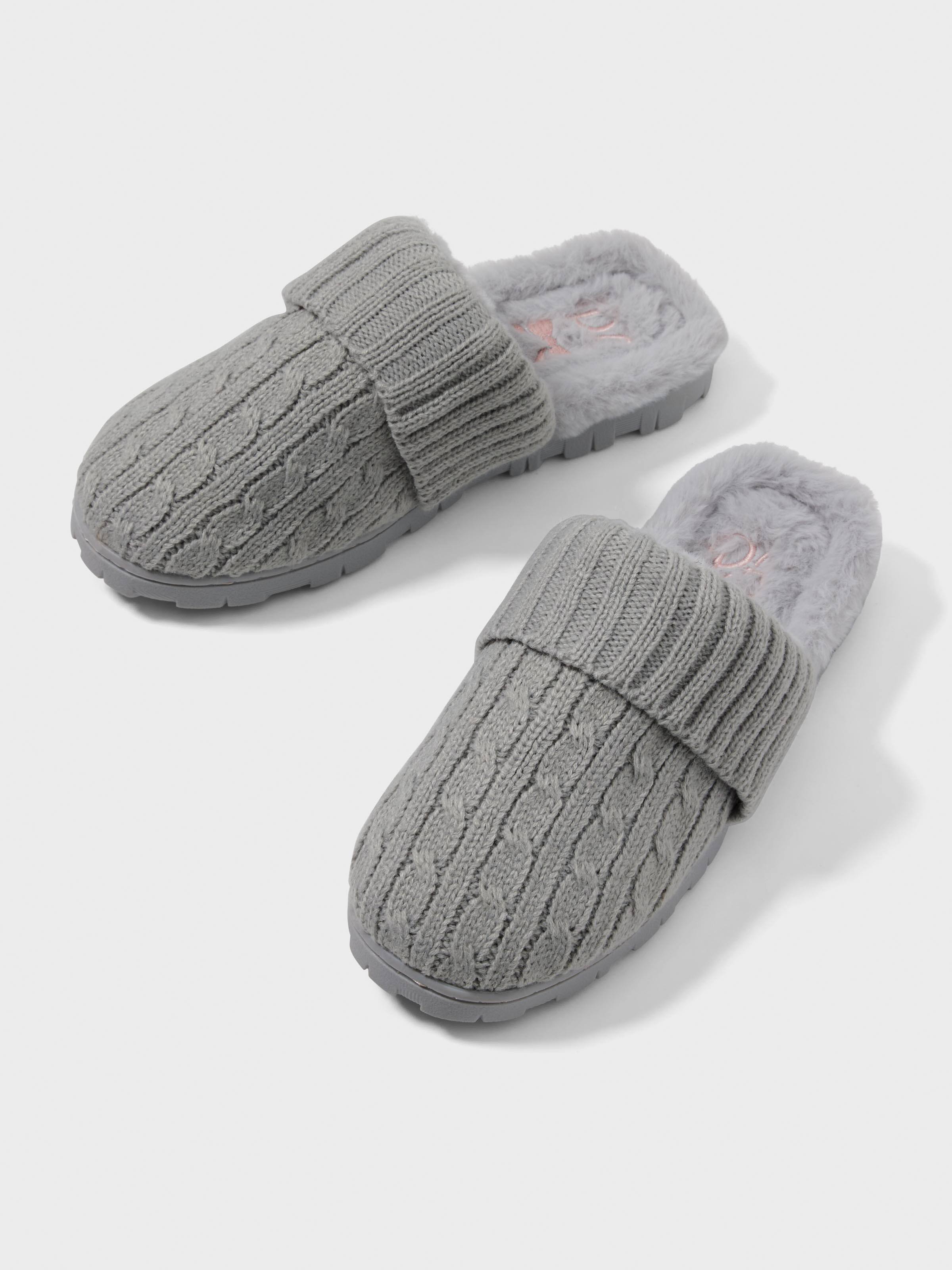 Cable Knit Scuff