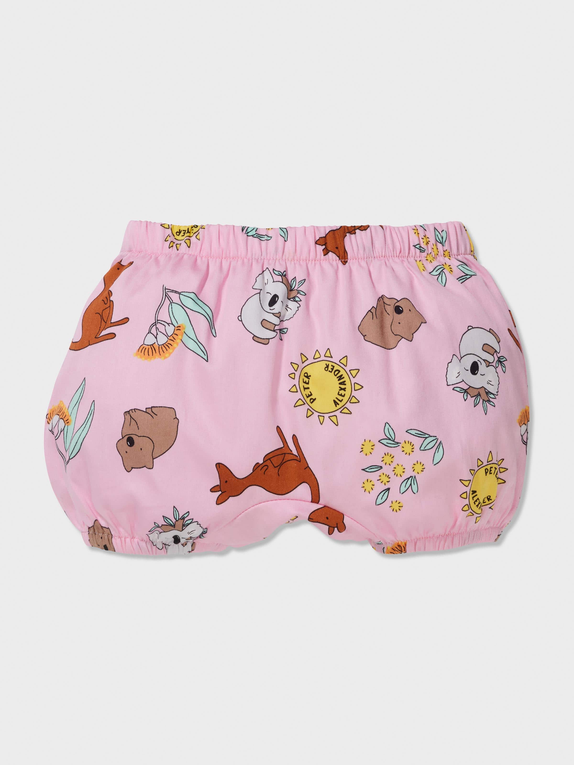 Baby Australia Print Pj Set