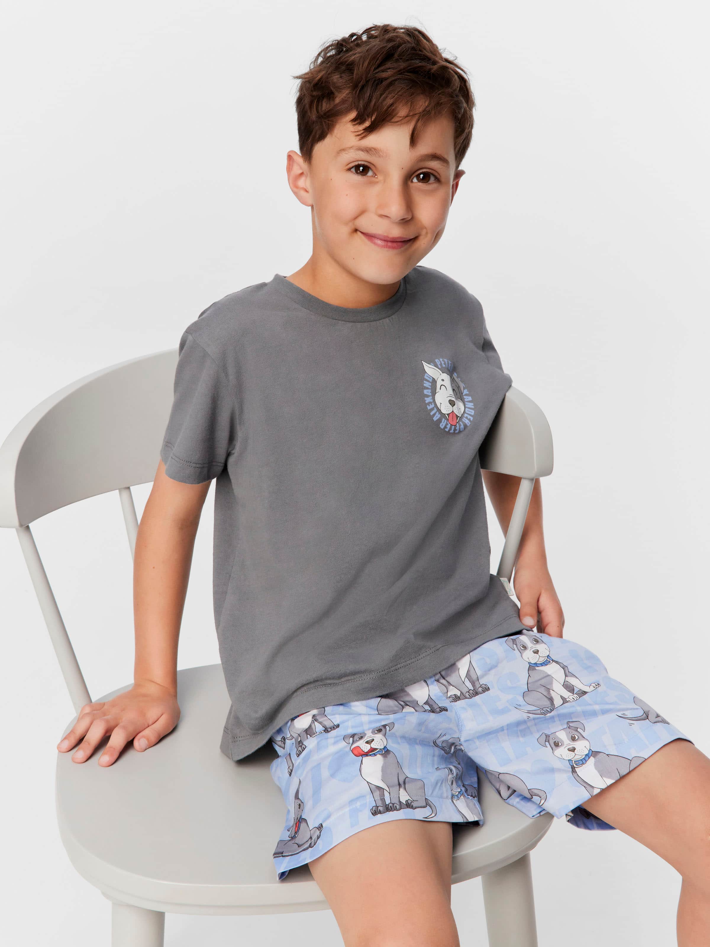 Jnr Boys Staffy Pj Set