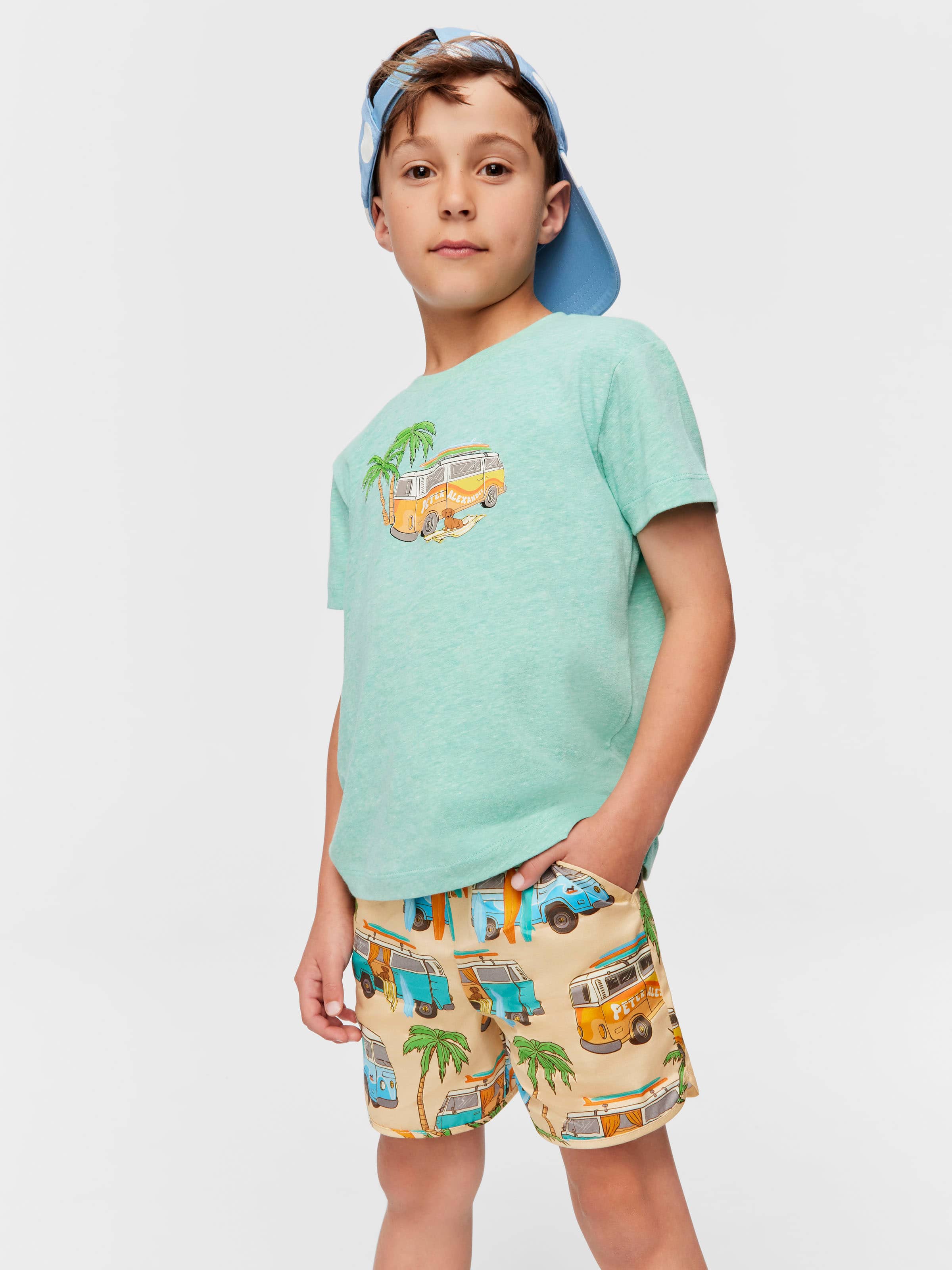 Jnr Boys Surf Van Pj Set