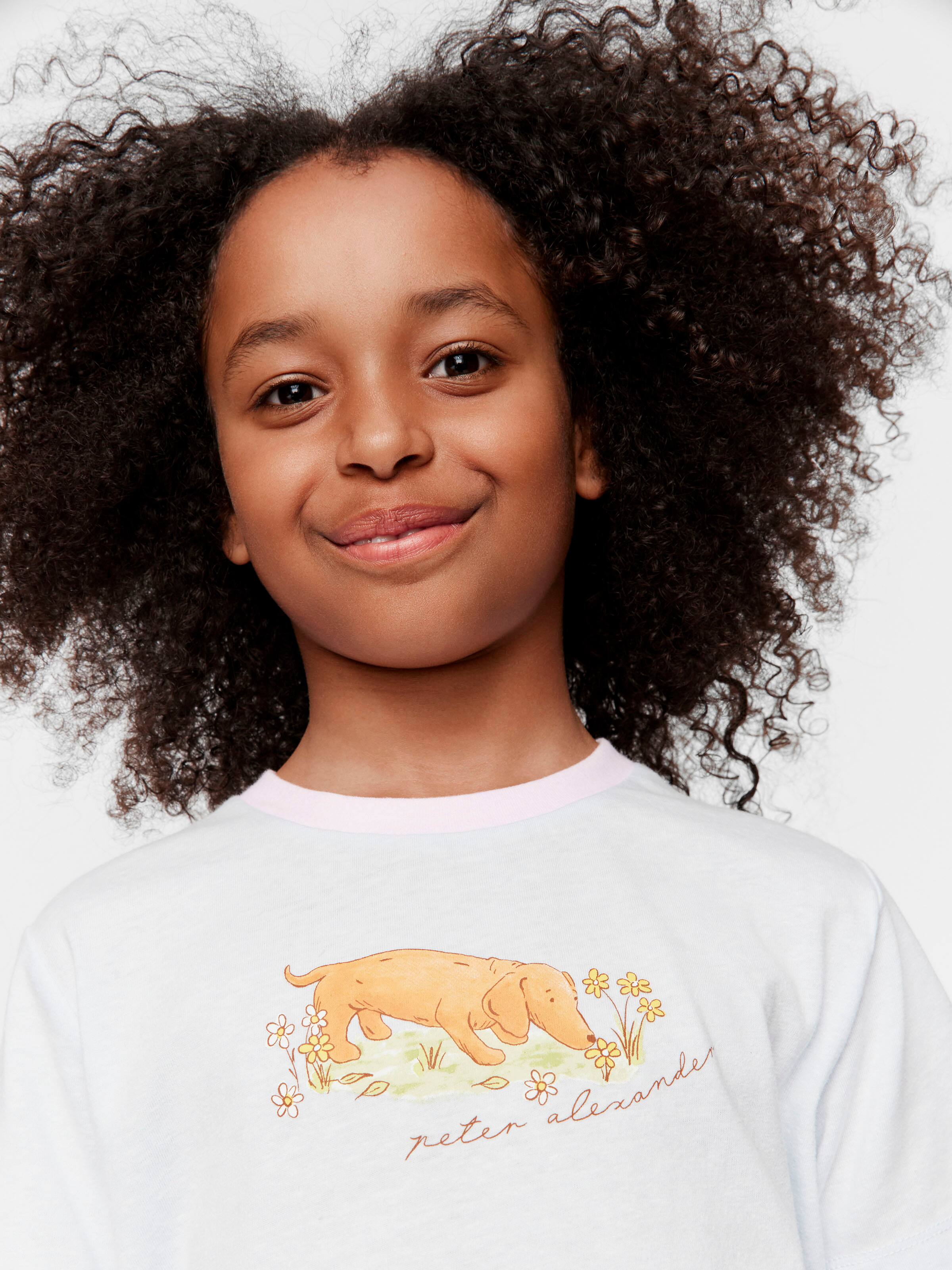 Girls Vintage Penny Print Pj Set