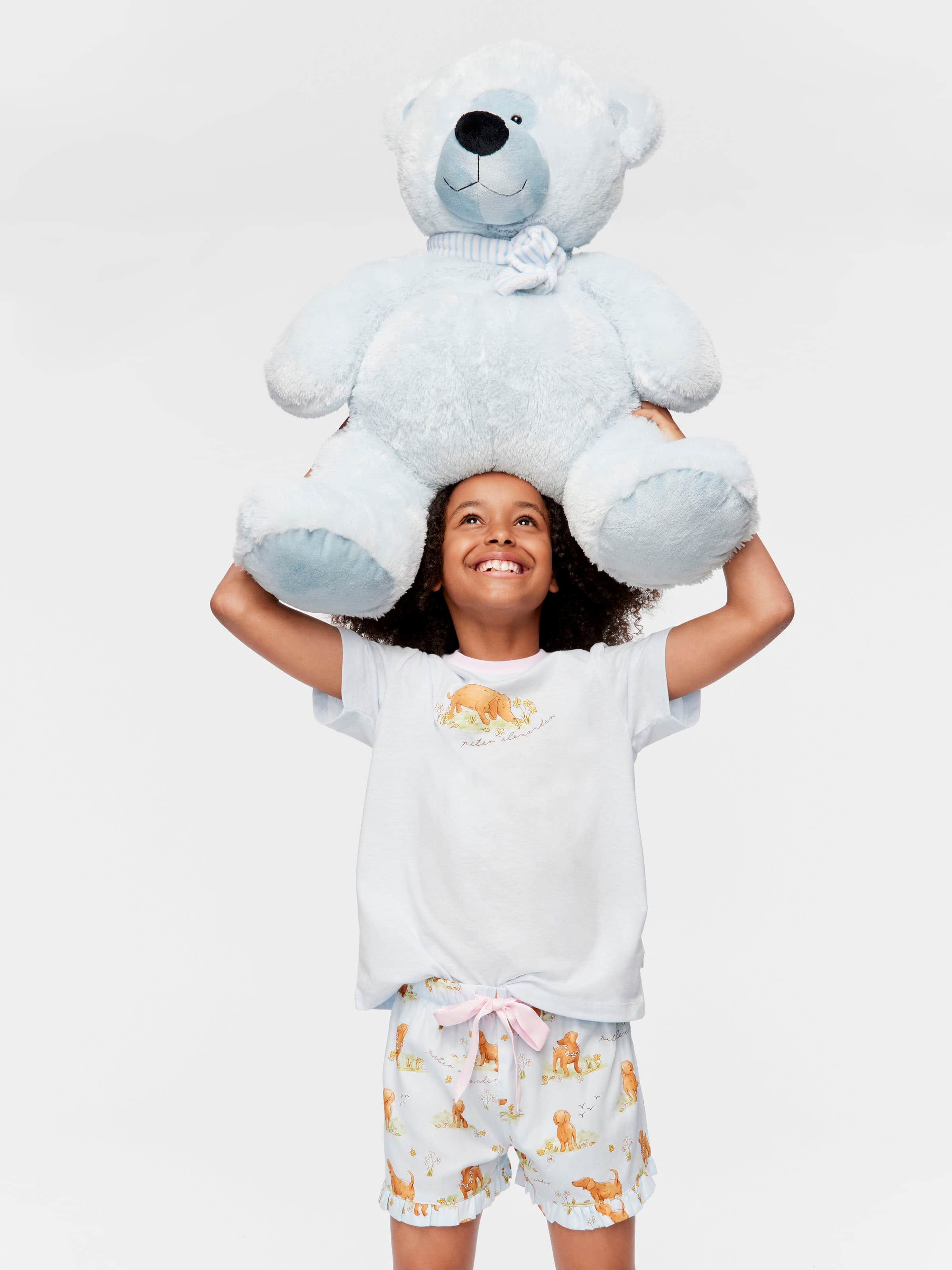 Girls Vintage Penny Print Pj Set