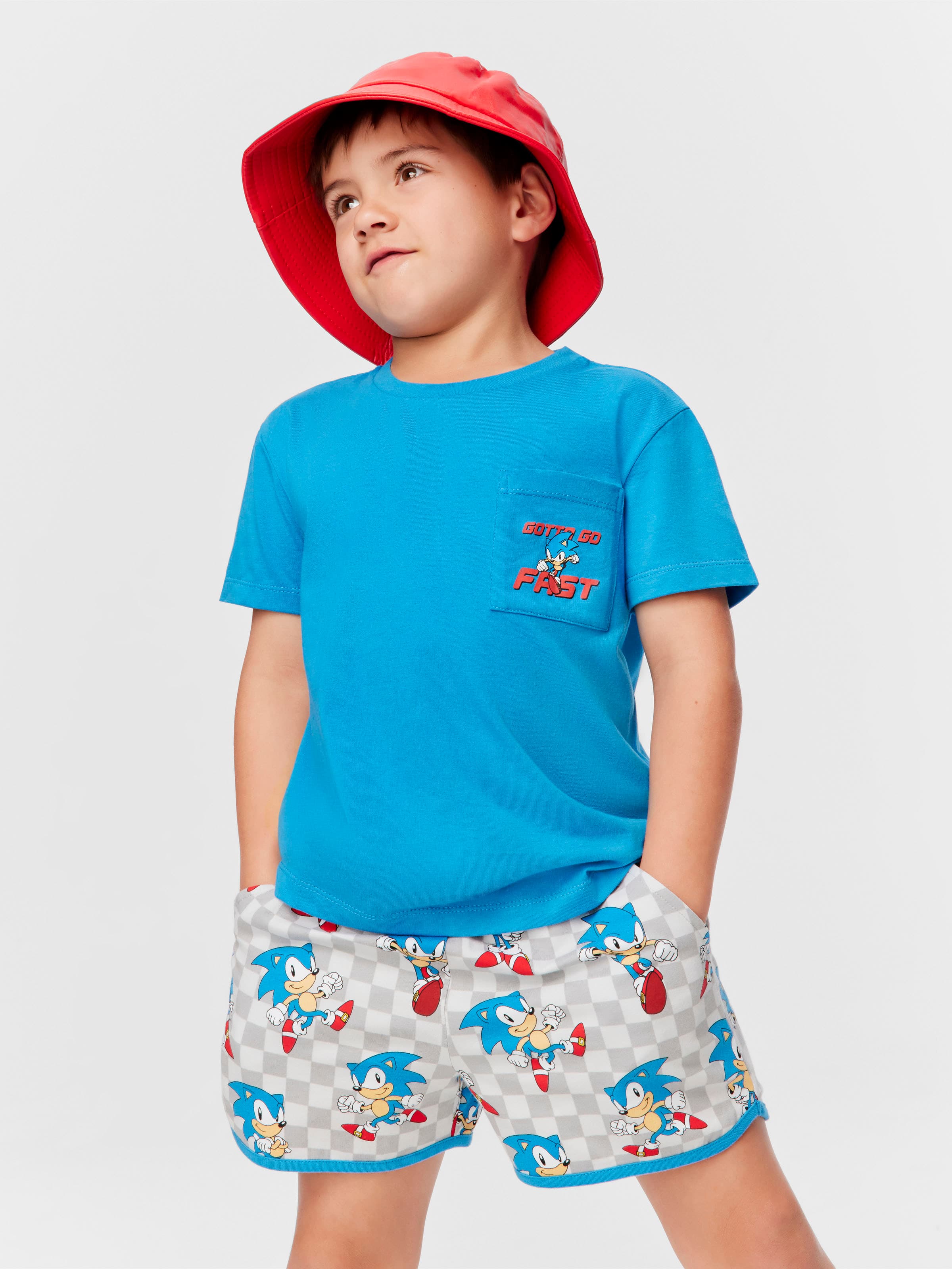 Jnr Boys Sonic Pj Set