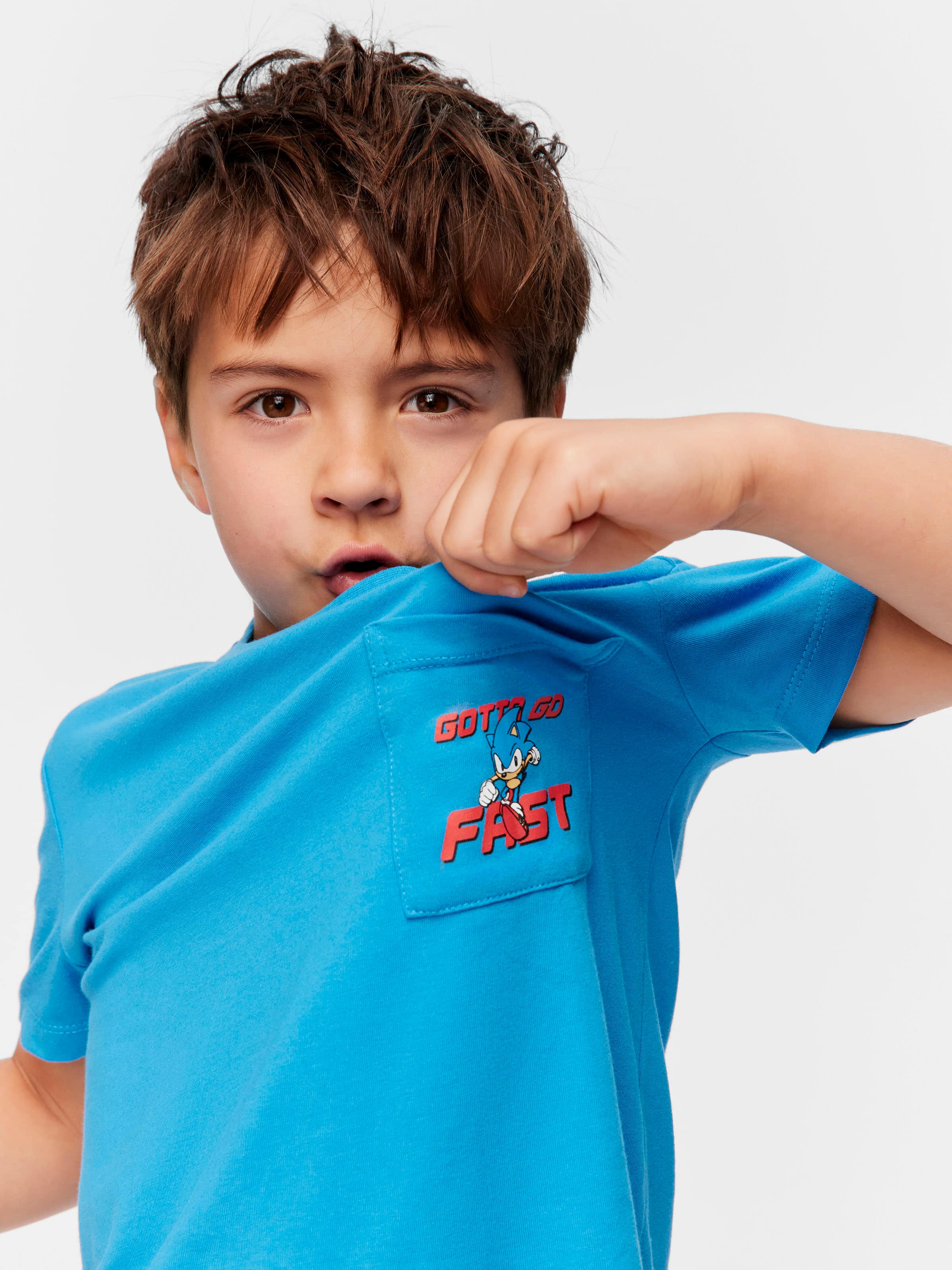 Jnr Boys Sonic Pj Set