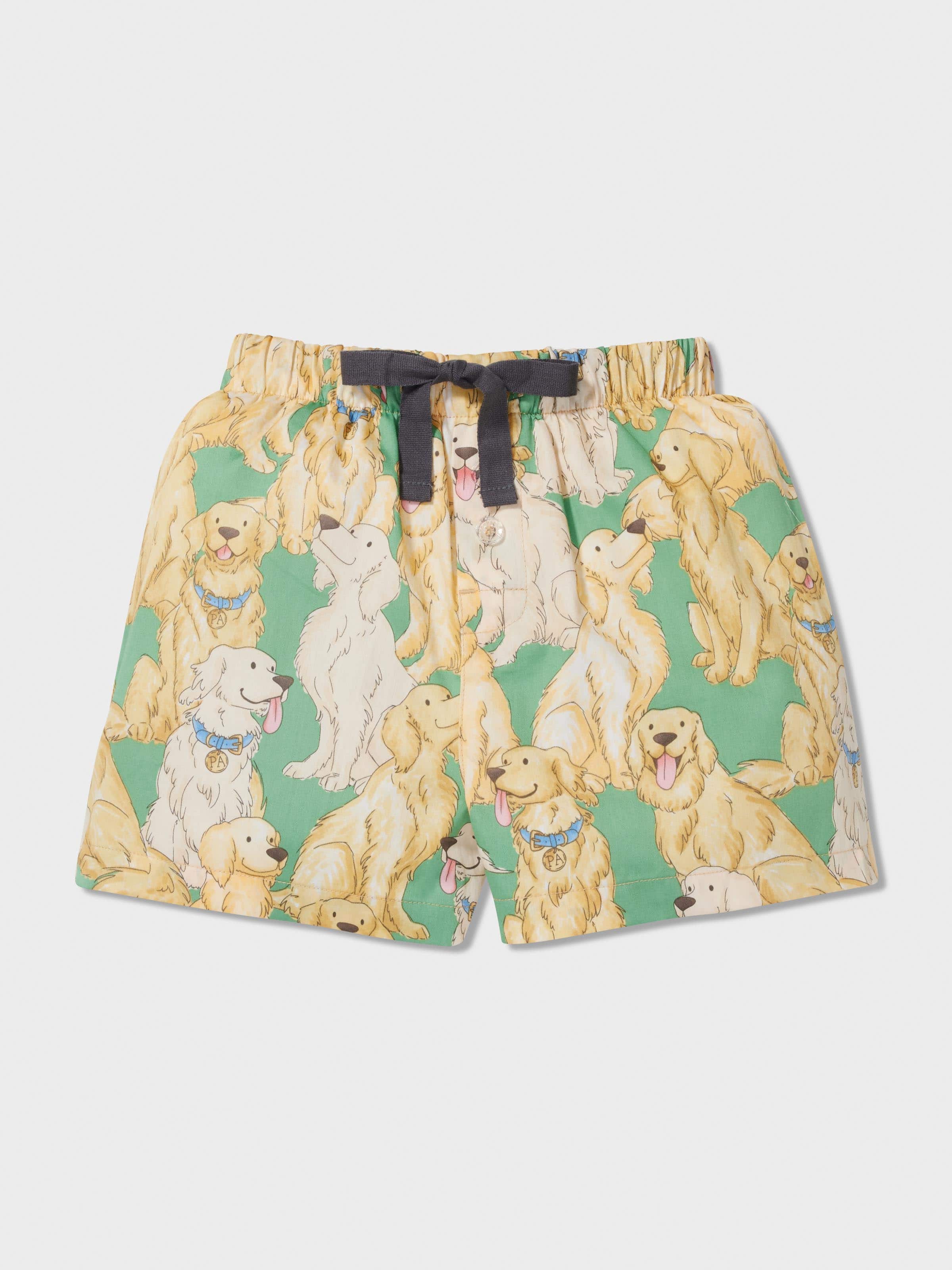 Jnr Boys Golden Retriever Pj Set