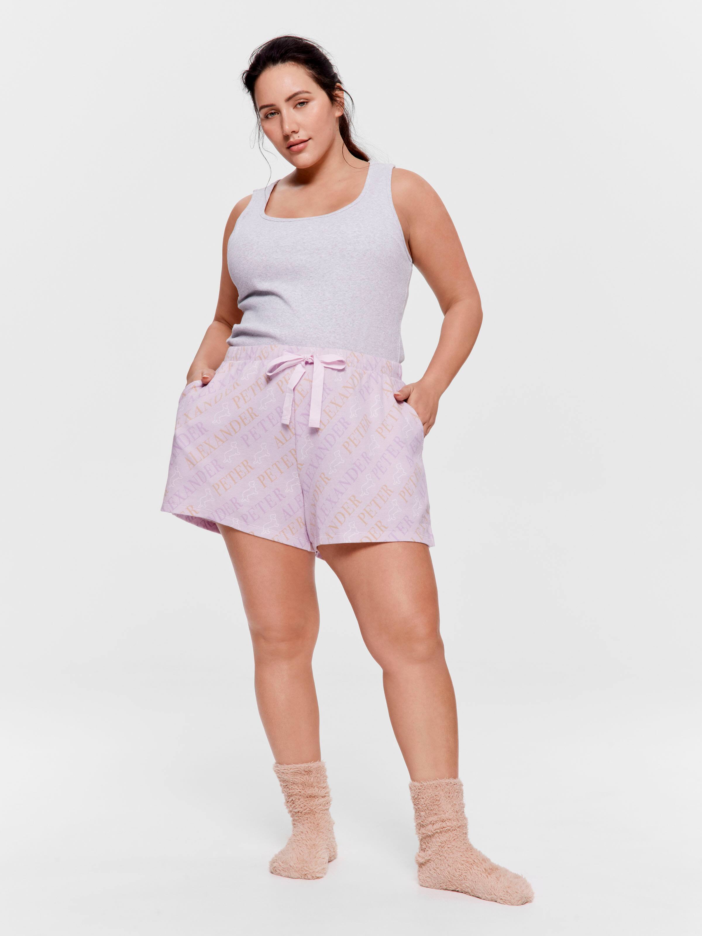 P.A. Plus Waffle Logo Mid Short