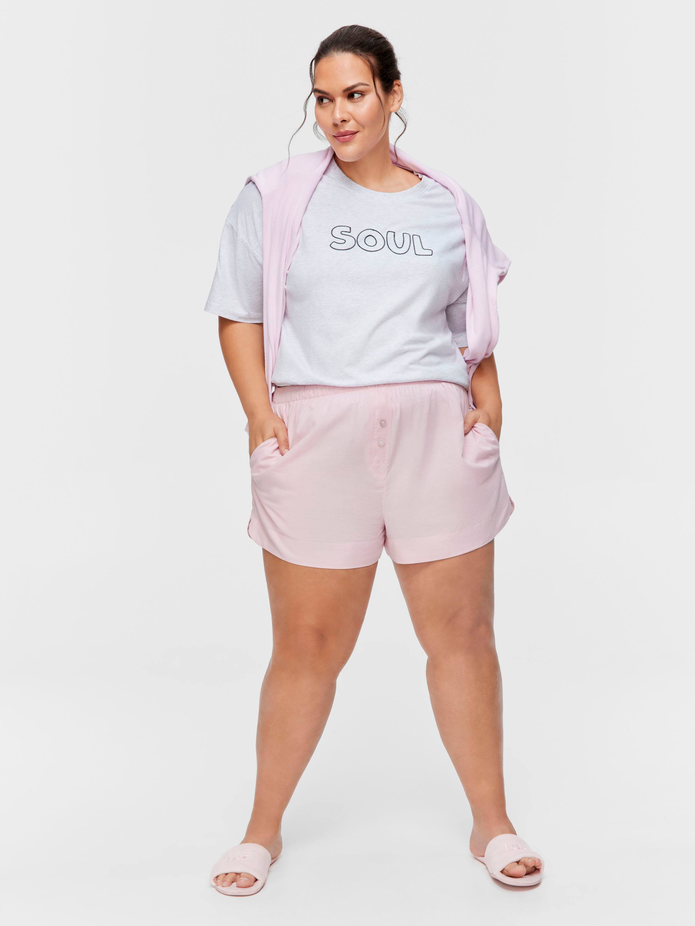 P.A. Plus Ladies Pink Boxer Short