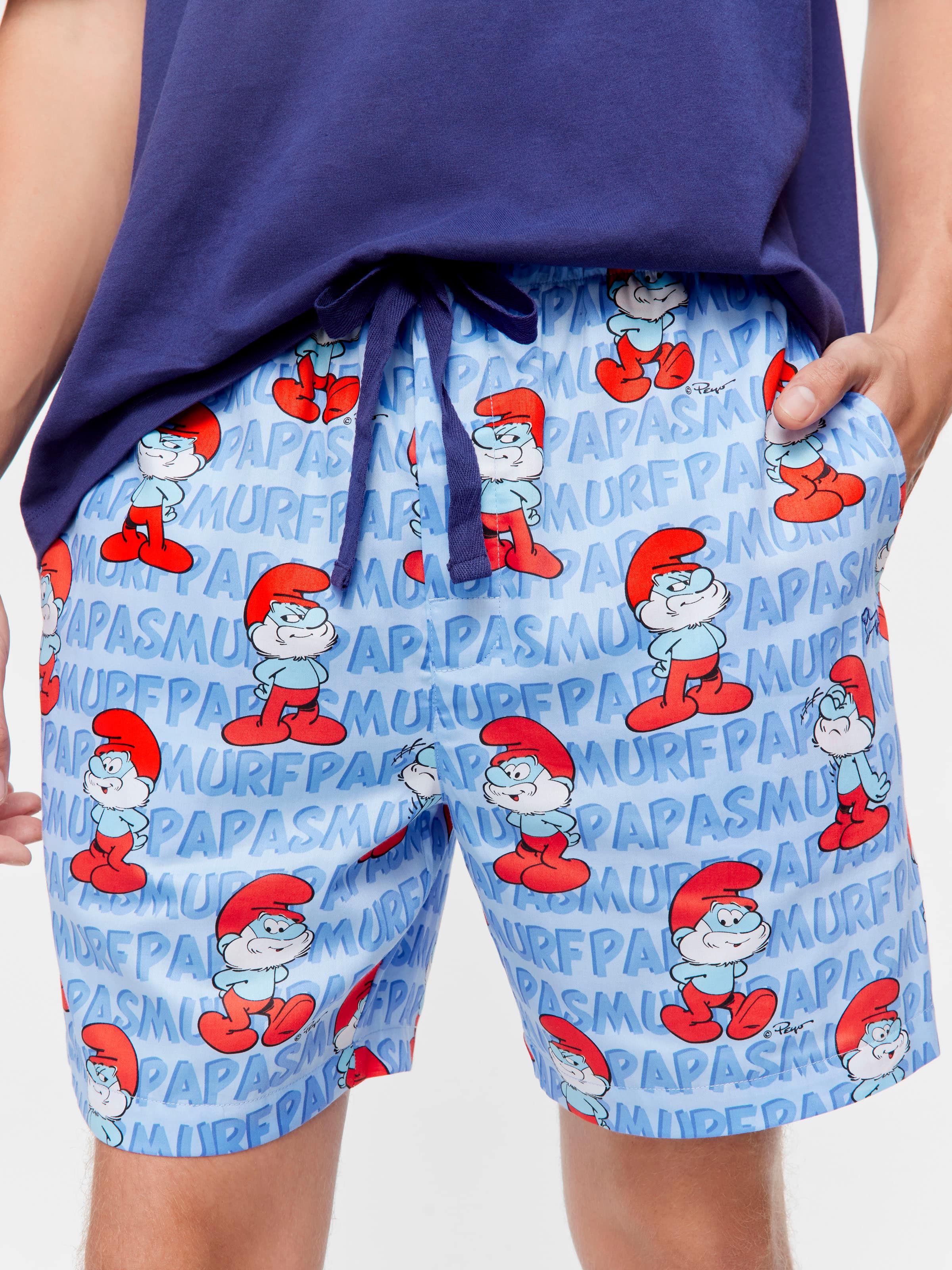 Papa Smurf Mid Short