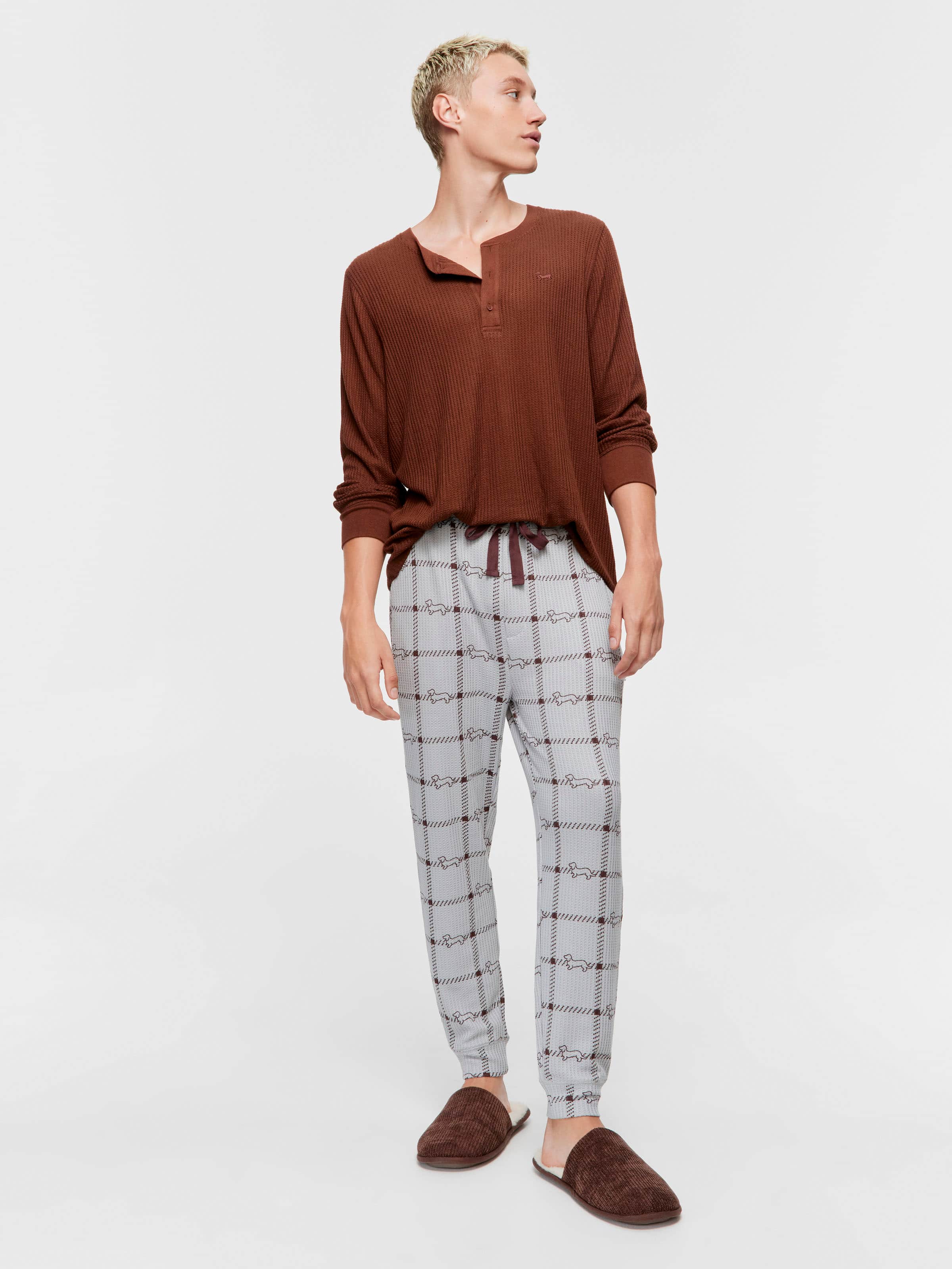 Choc Waffle Pj Pant