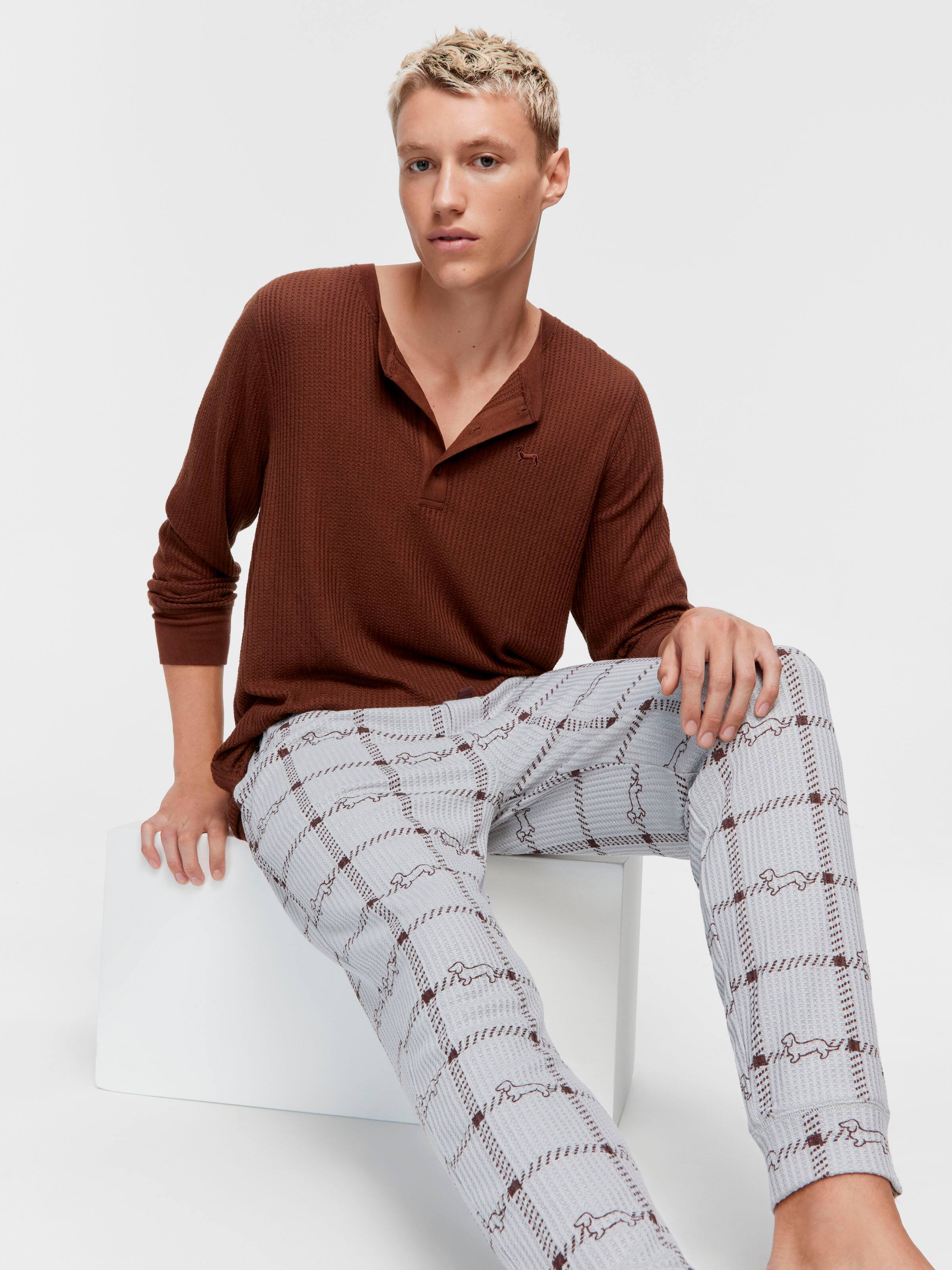 Choc Waffle Pj Pant