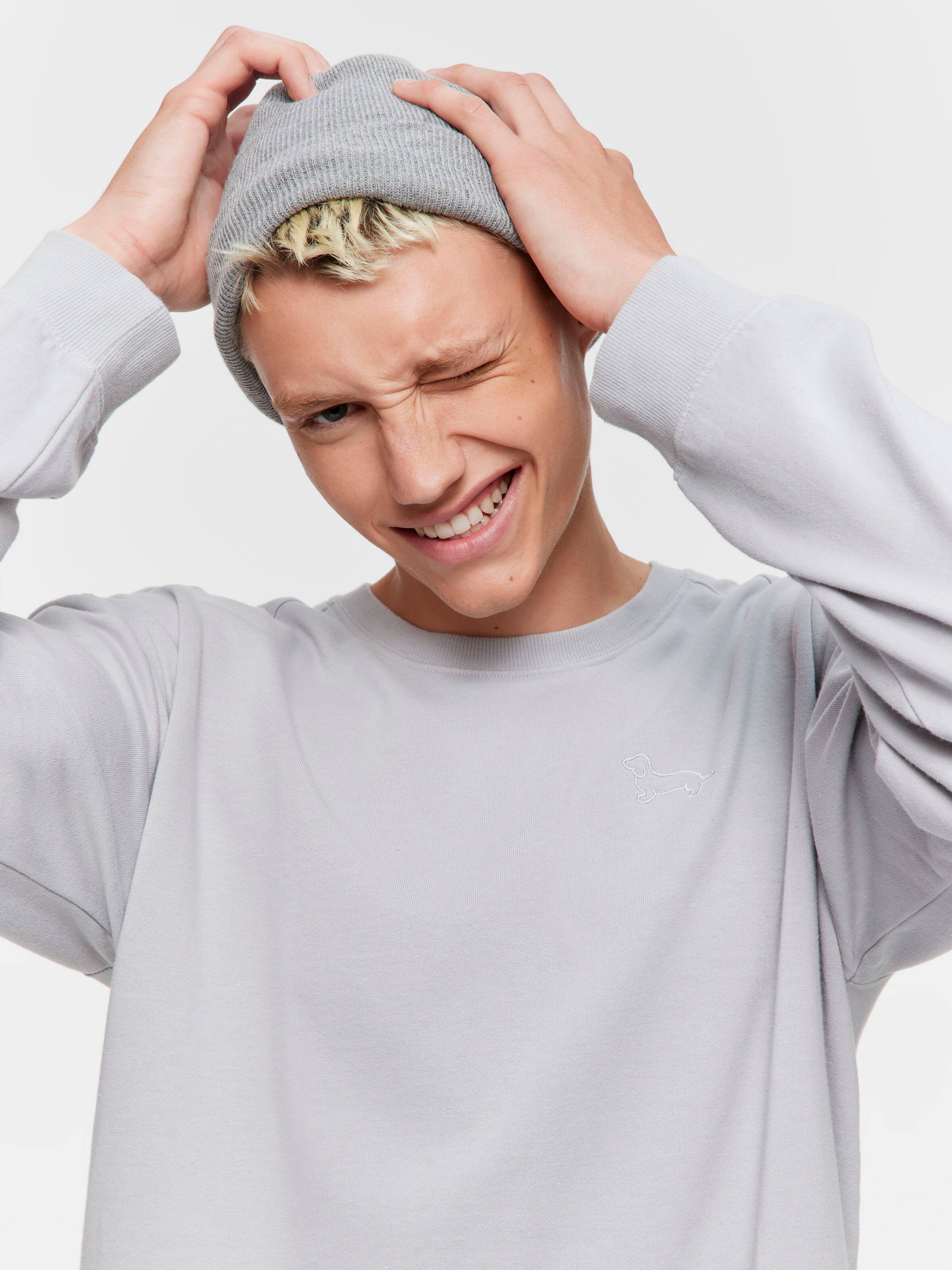 Grey Fleece Sweater