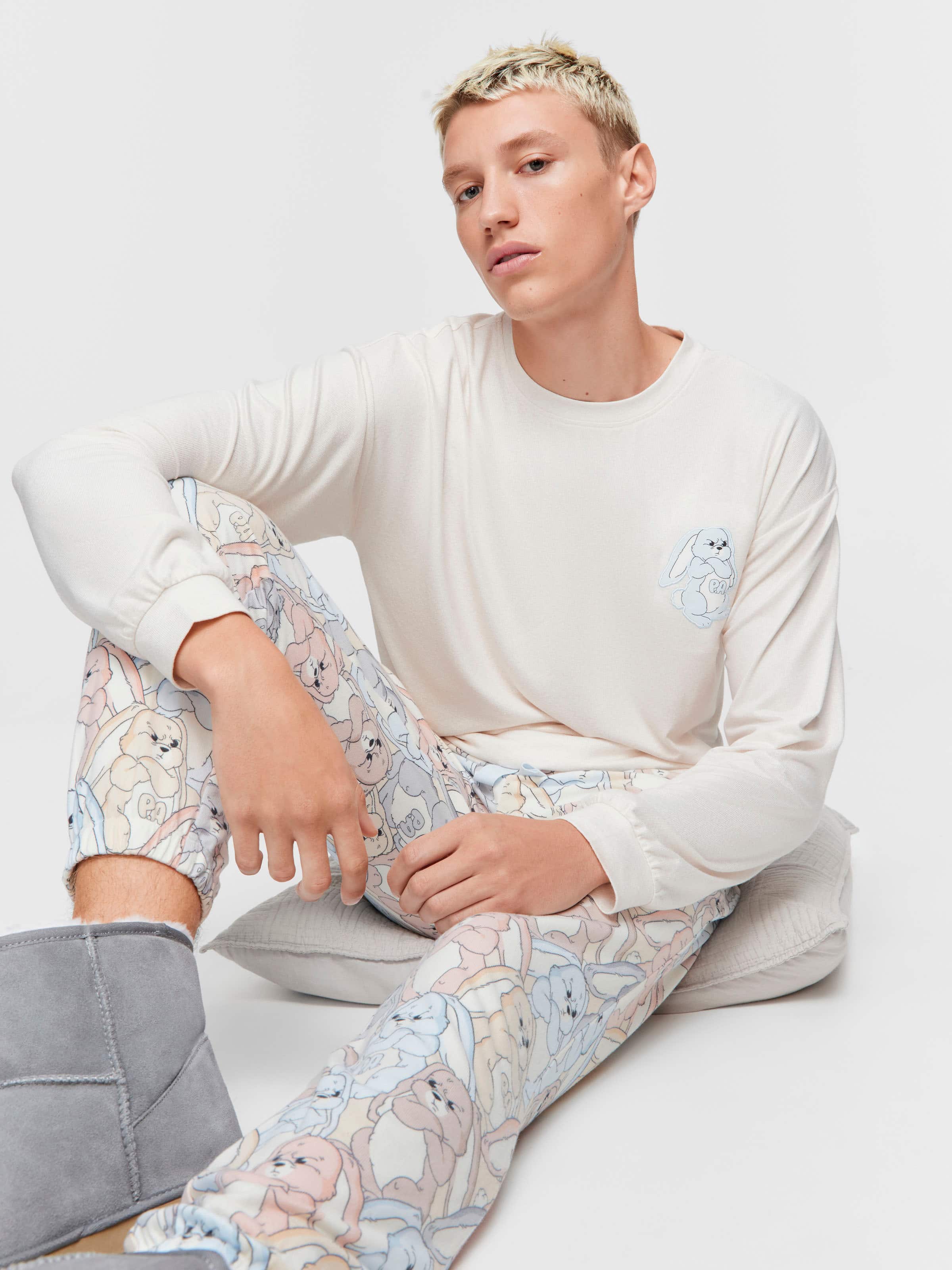 Grumpy Bunny Jogger Pj Pant