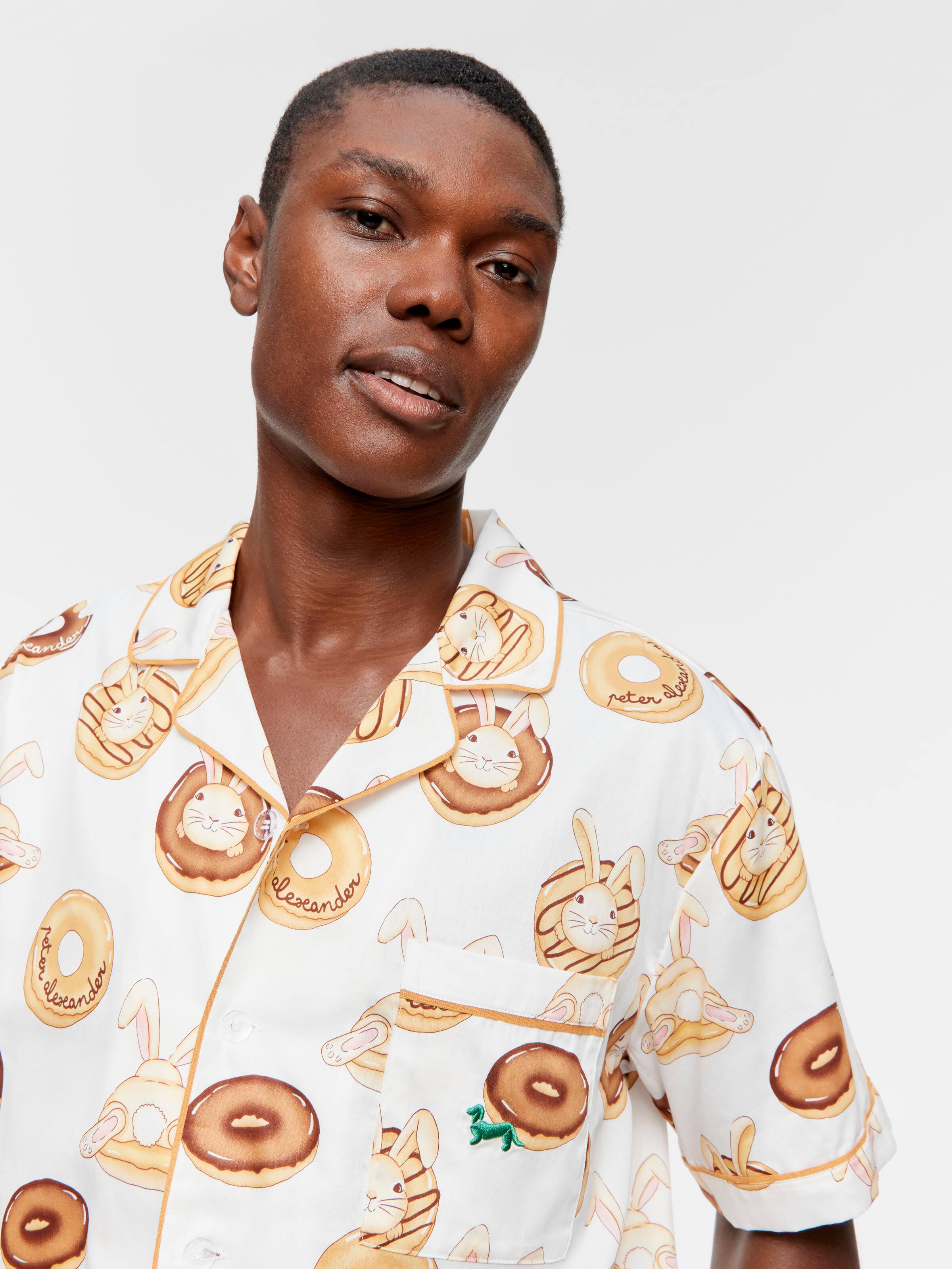 Krispy Kreme Bunnies Short Sleeve Pj Set