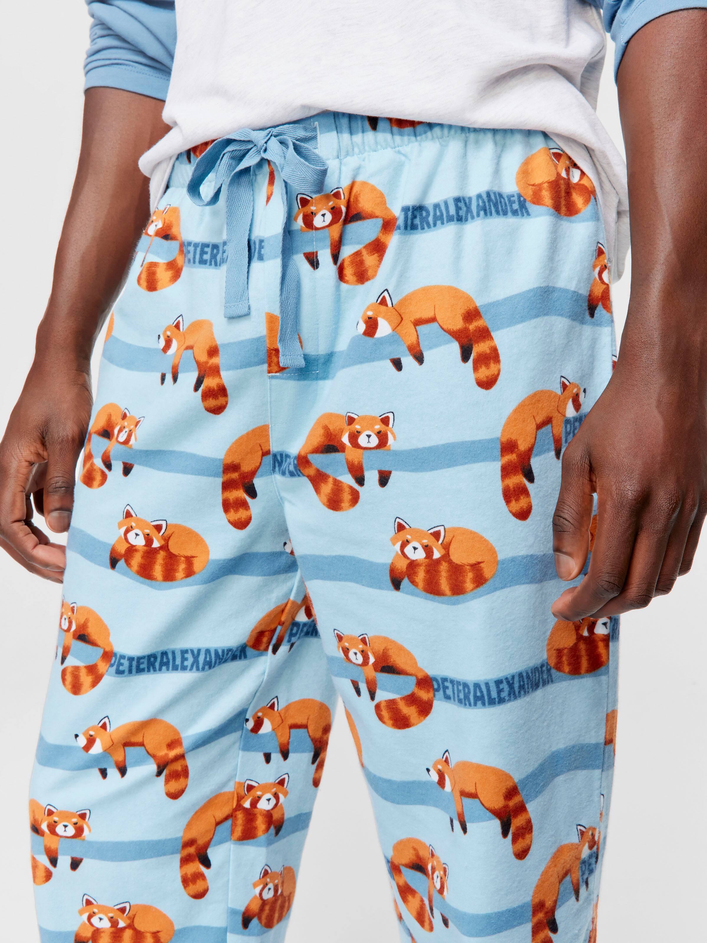 Red Panda Flannelette Classic Pj Pant
