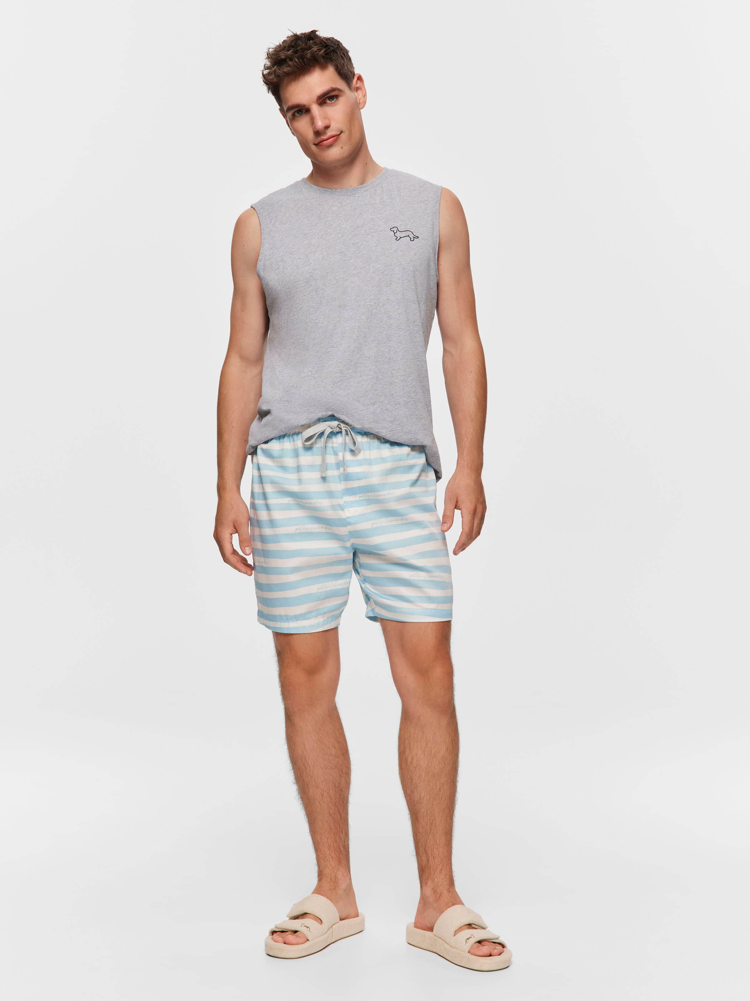 Cool Stripe Mid Short
