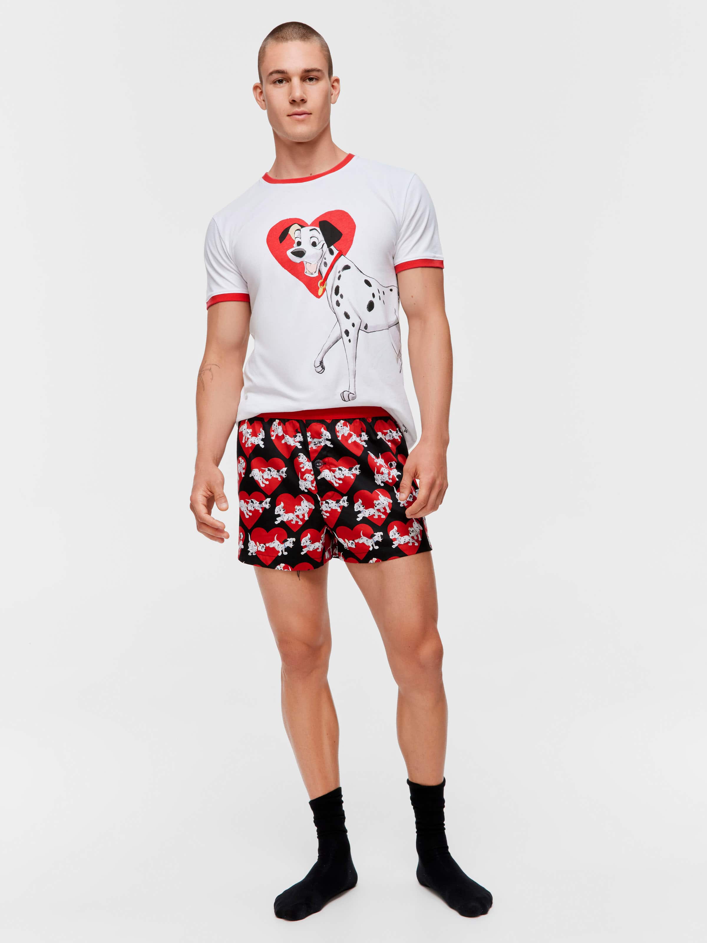 101 Dalmatians Match Boxer Short