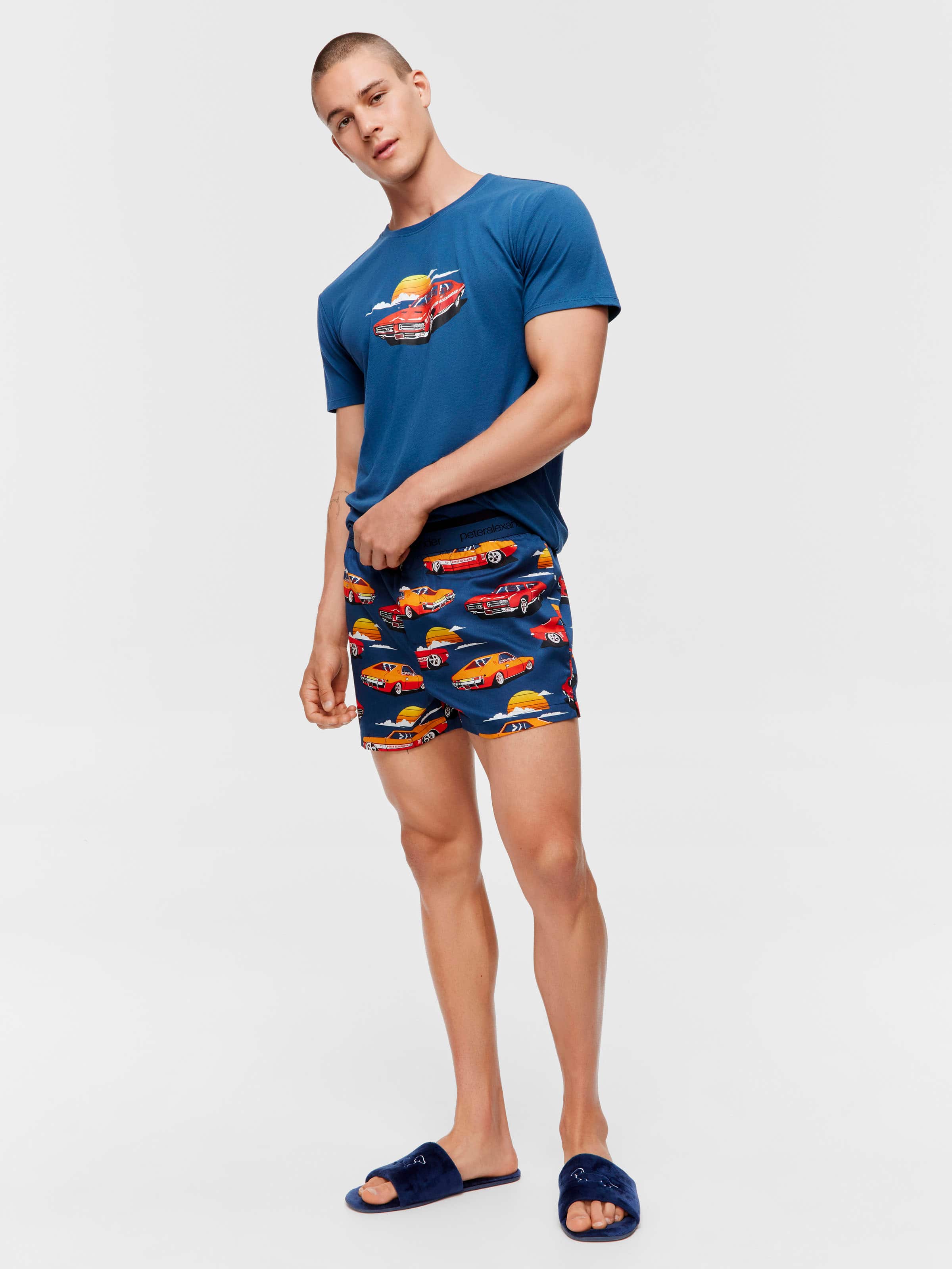 Vintage Car Boxer Short