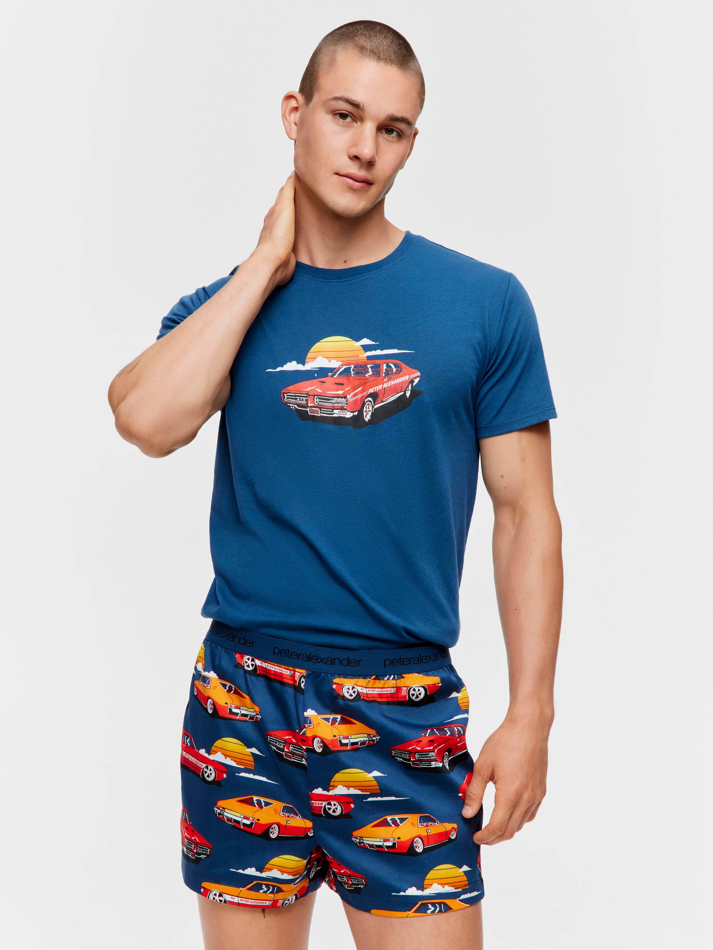 Vintage Car Boxer Short