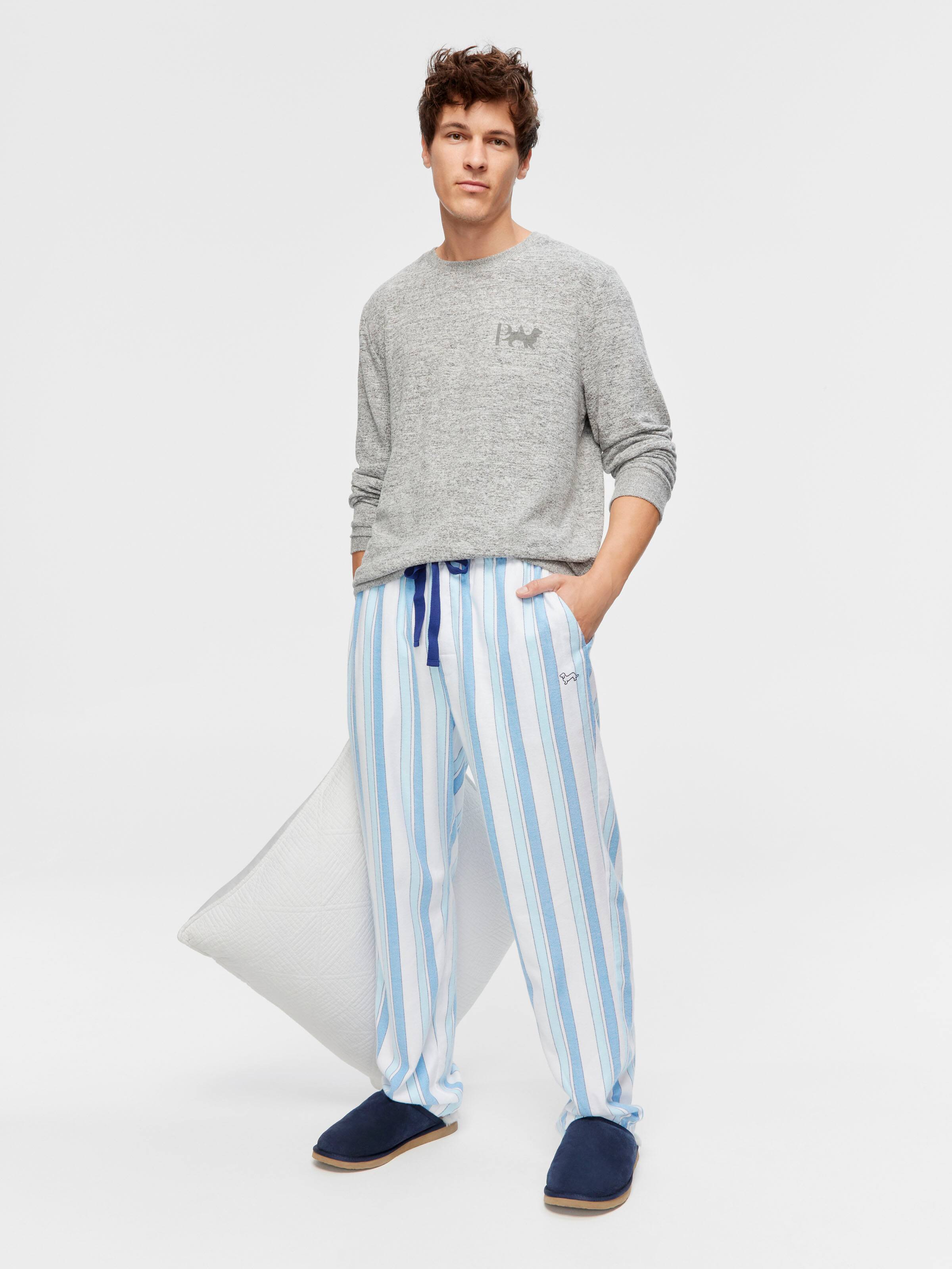 Blue Stripe Classic Pj Pant