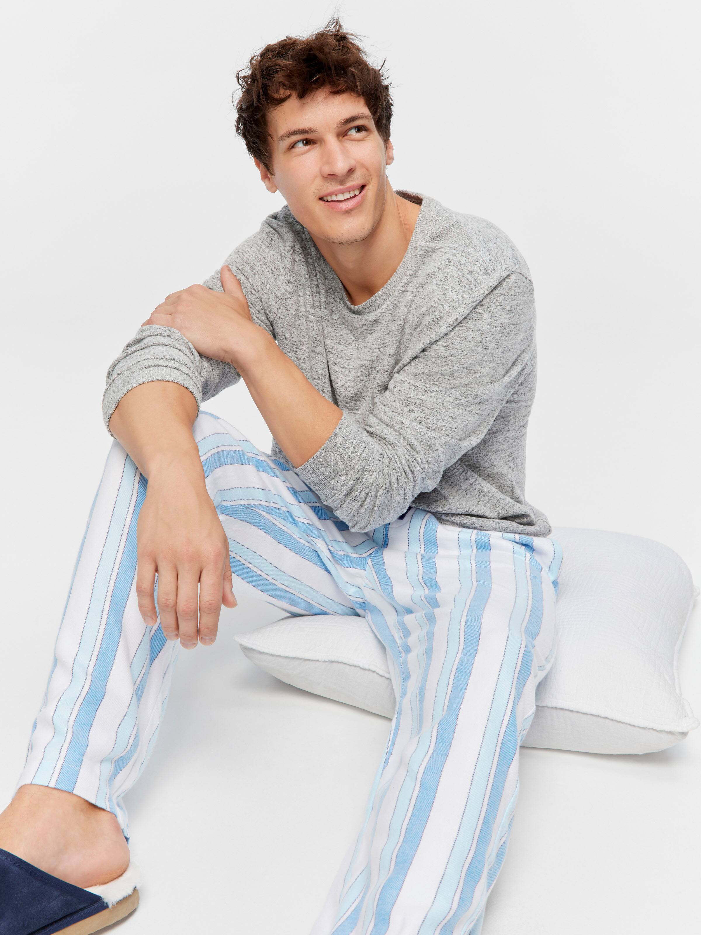 Blue Stripe Classic Pj Pant