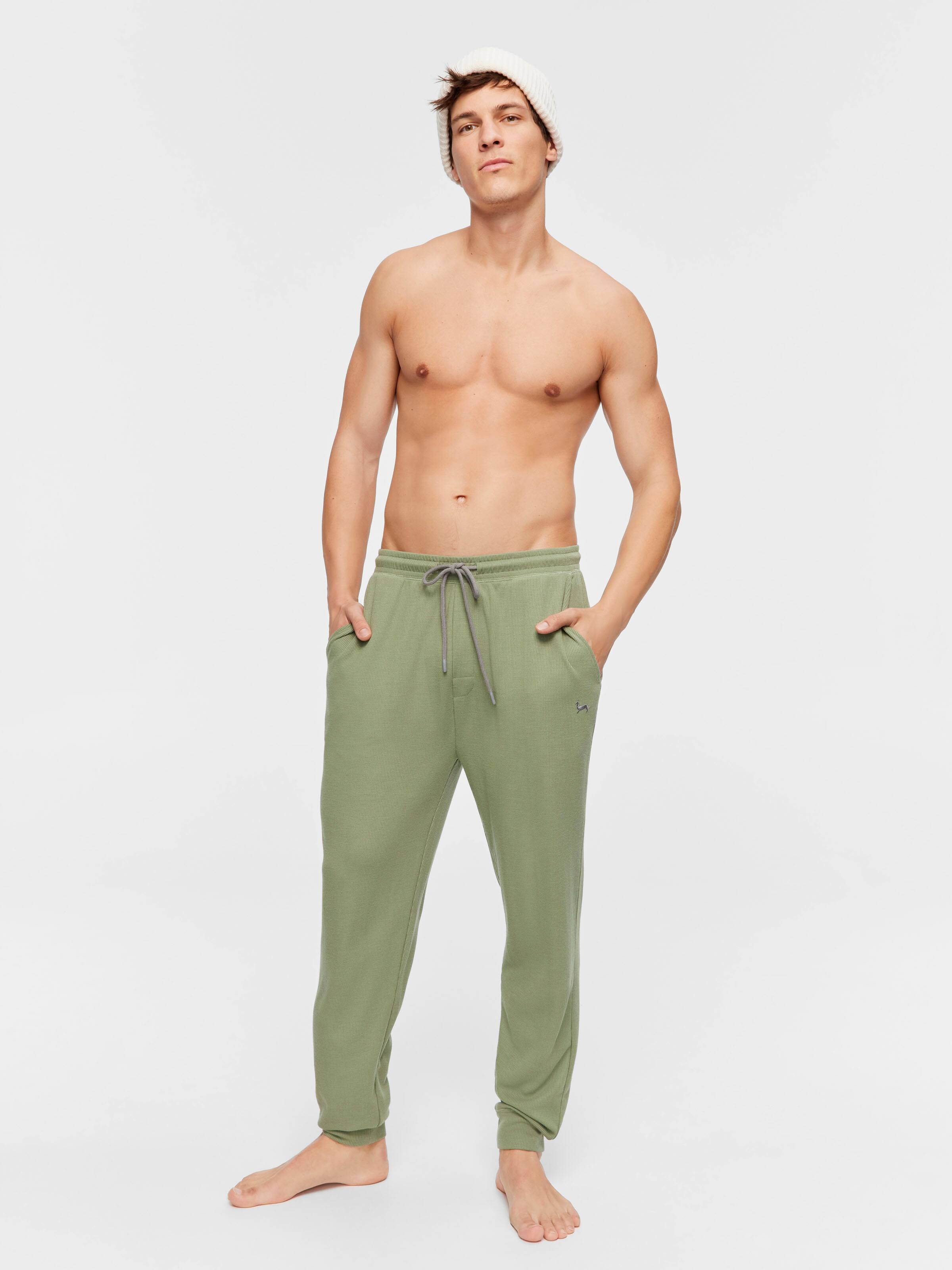 Sage Waffle Pj Pant