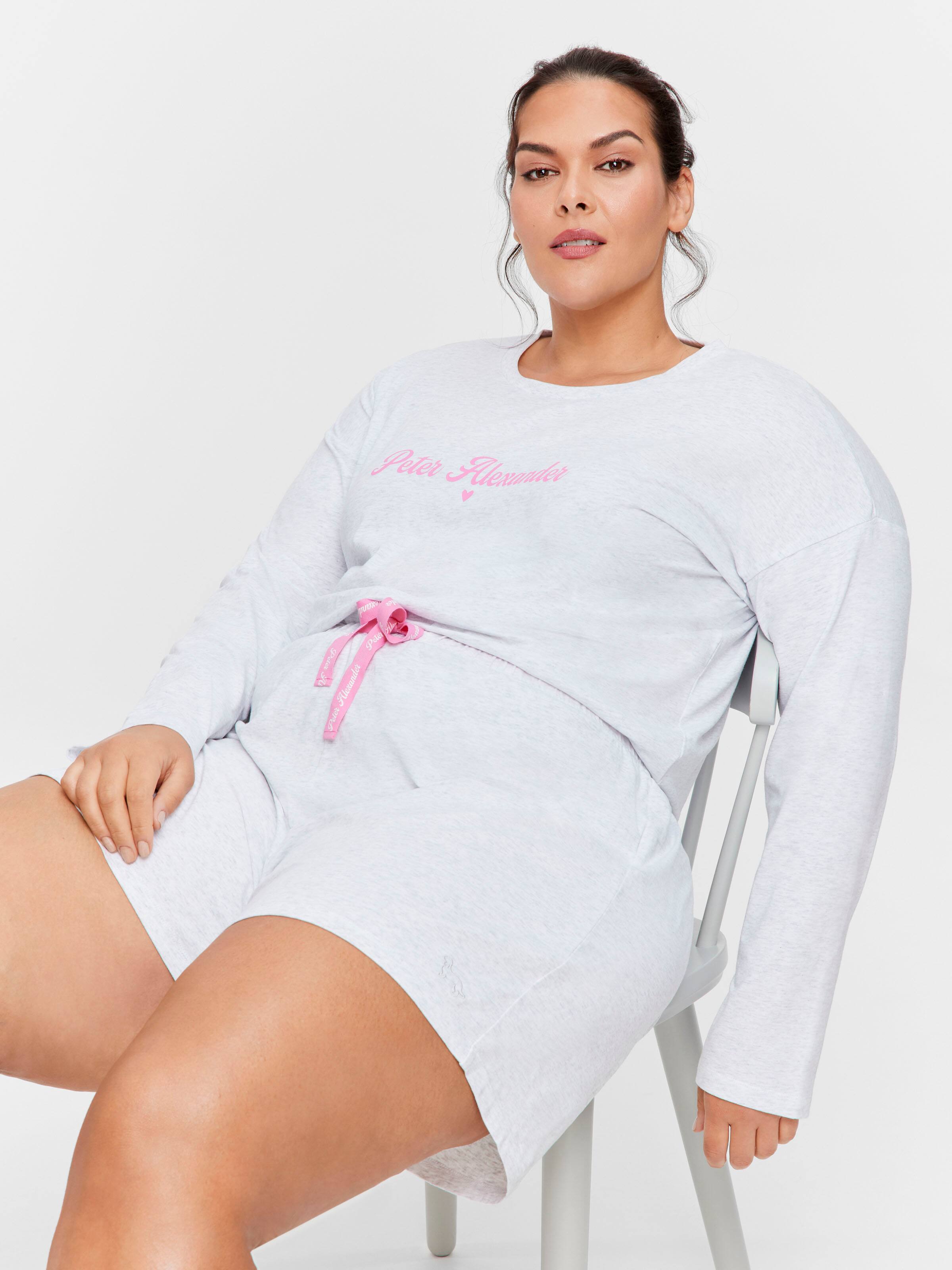P.A. Plus Grey Marle Long Short