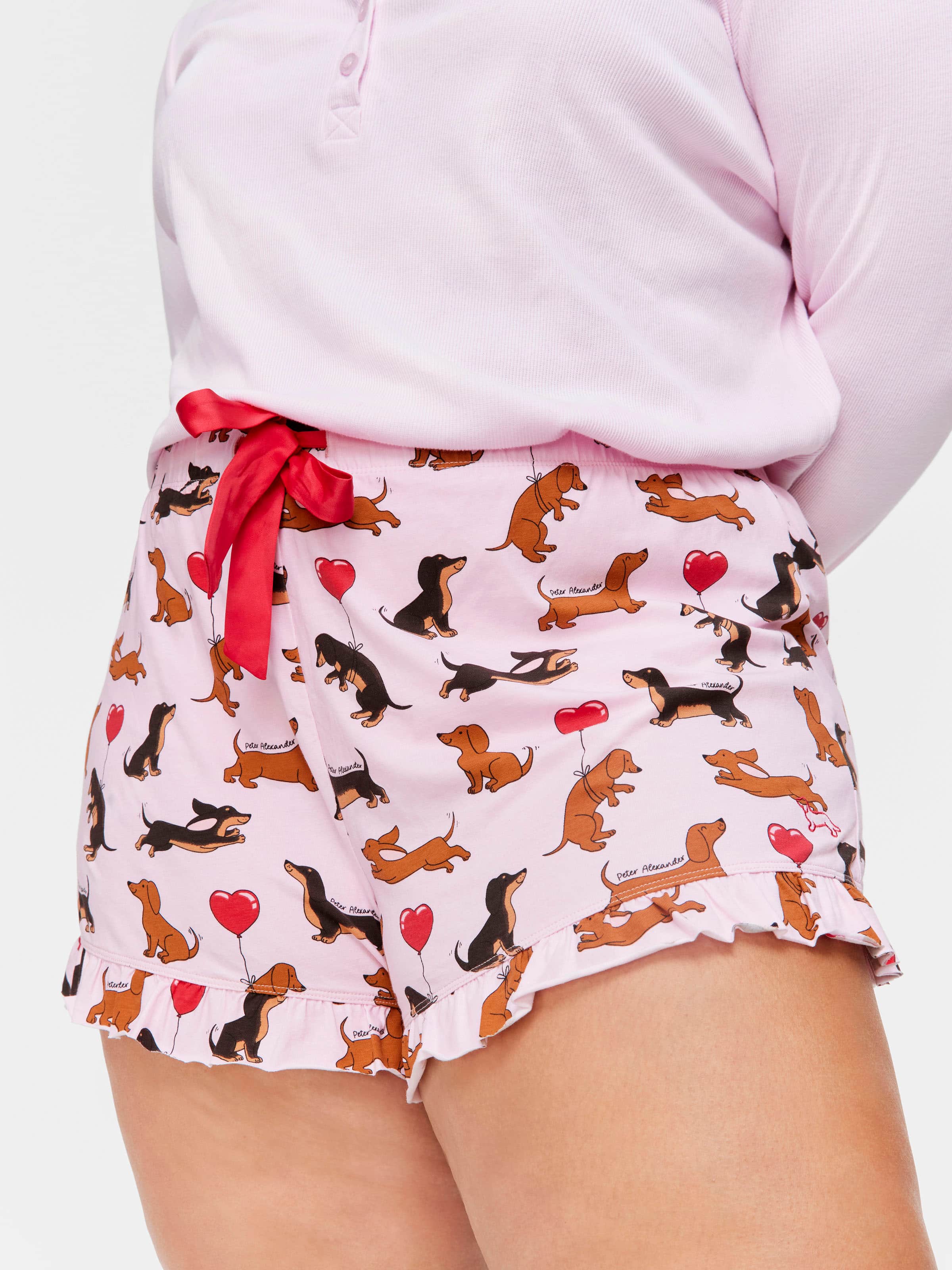 P.A. Plus Valentine's Day Mini Flutter Short