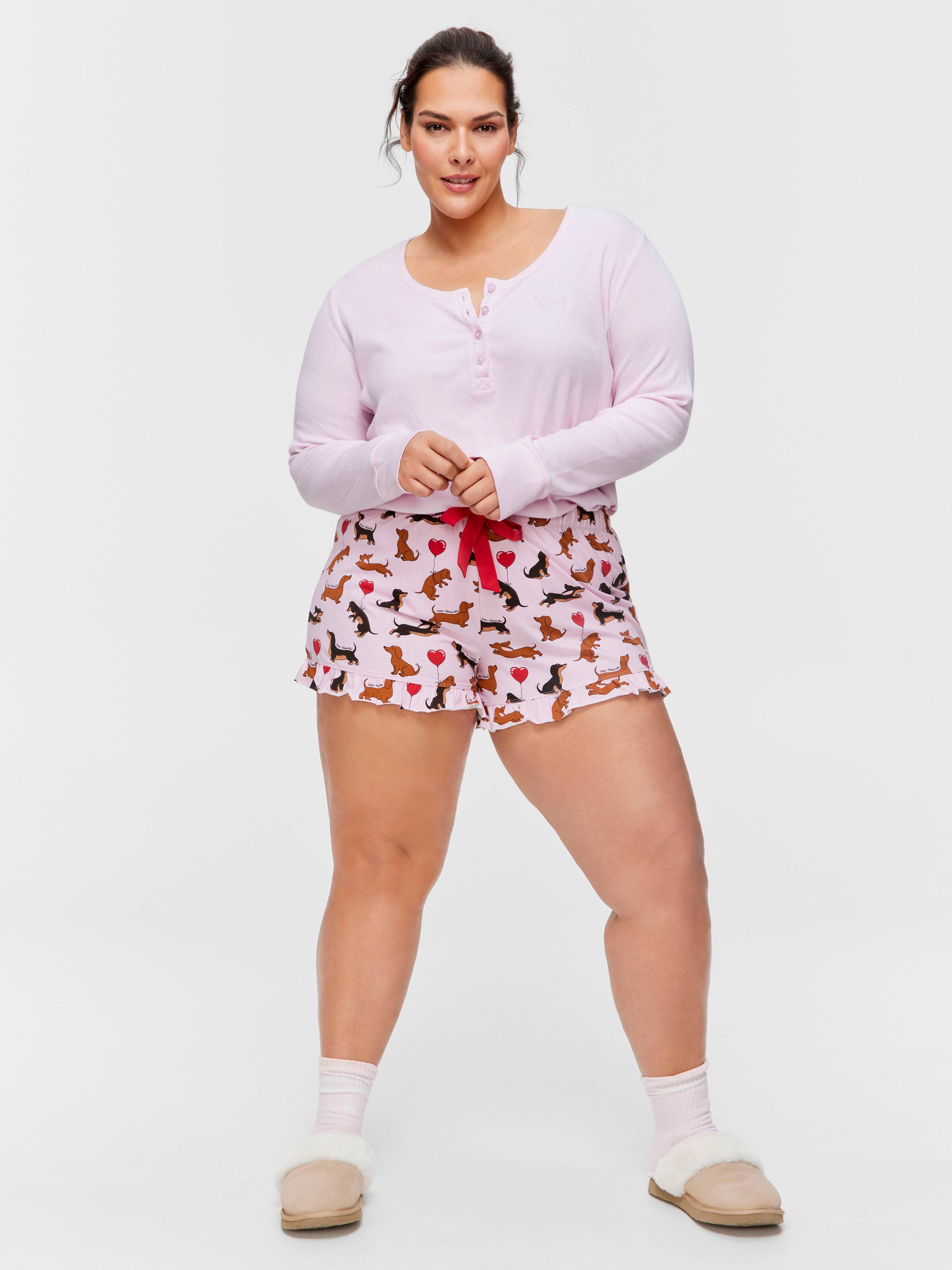 P.A. Plus Valentine's Day Mini Flutter Short