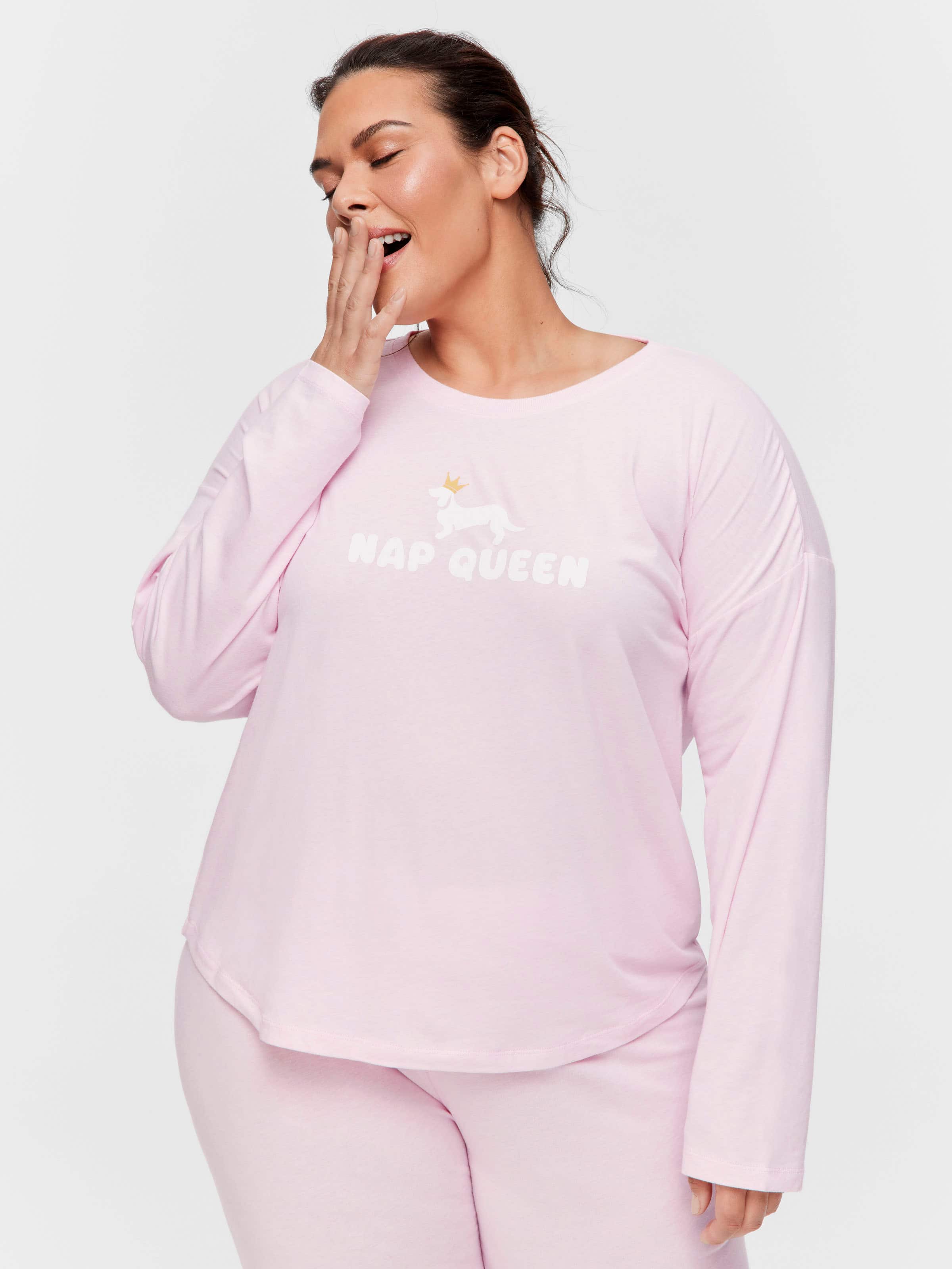 P.A. Plus Nap Queen Long Sleeve Top